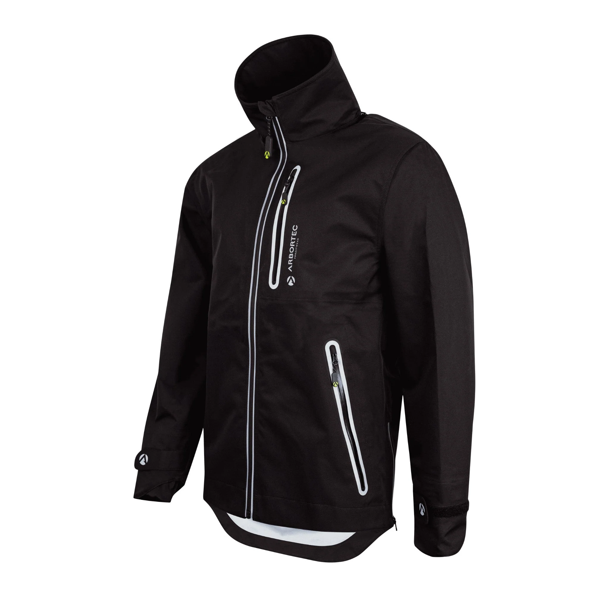 AT4420 Full-Zip Waterproof Work Jacket – Black - Image 3