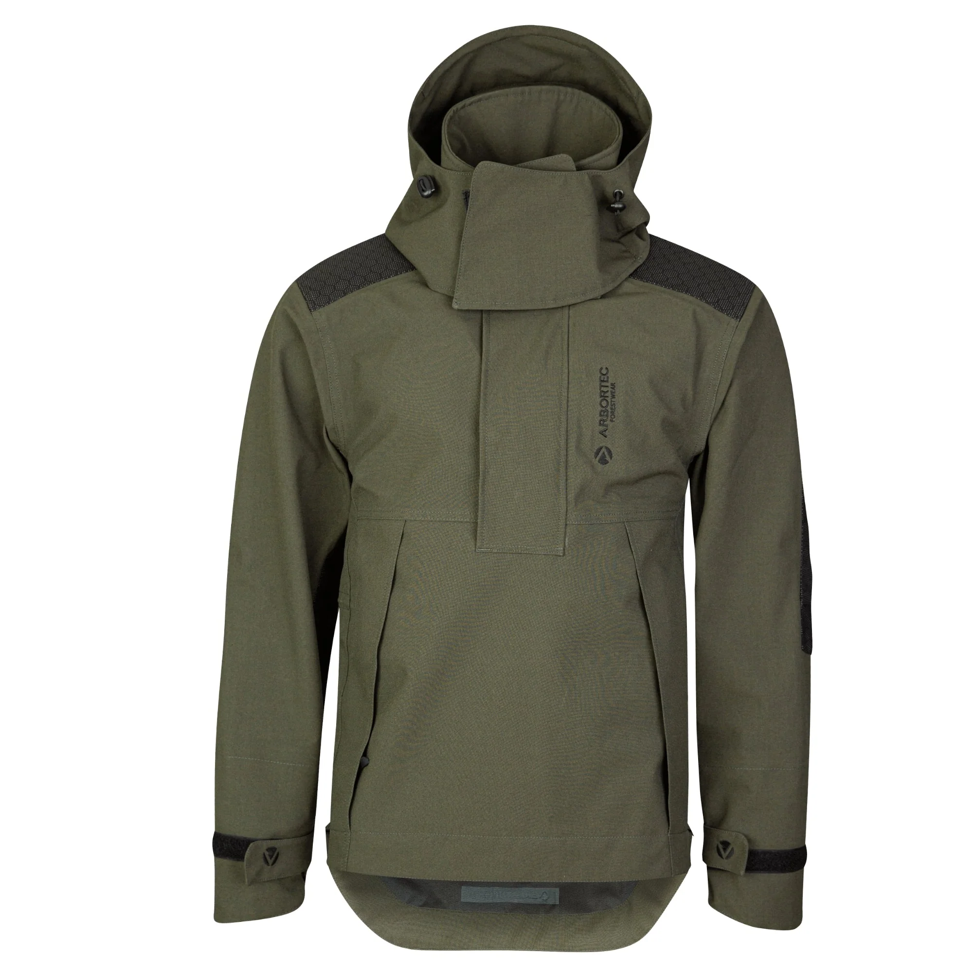 AT4460 - Heavy Duty Half Zip Waterproof Jacket - Olive - Image 2