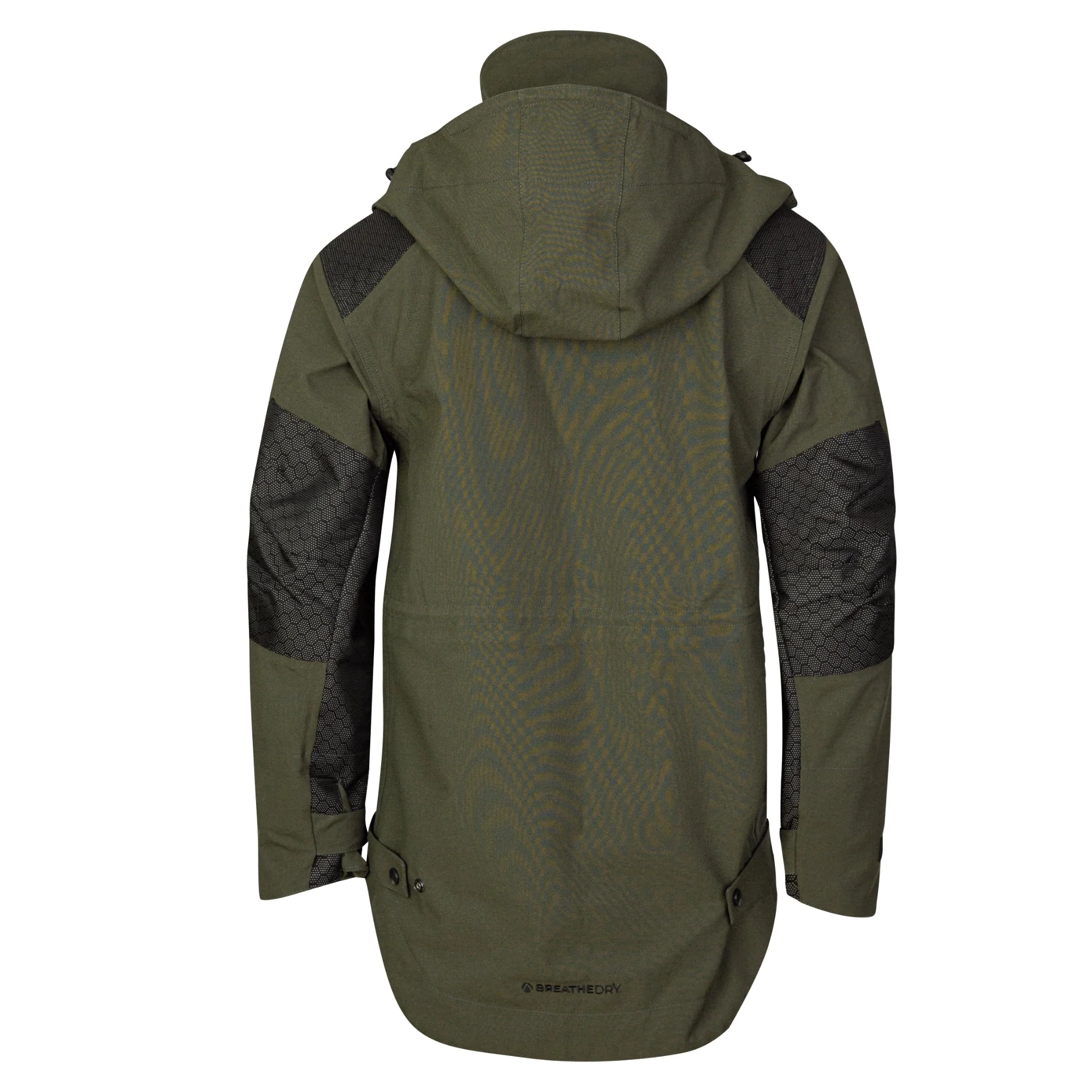 AT4460 - Heavy Duty Half Zip Waterproof Jacket - Olive - Image 3