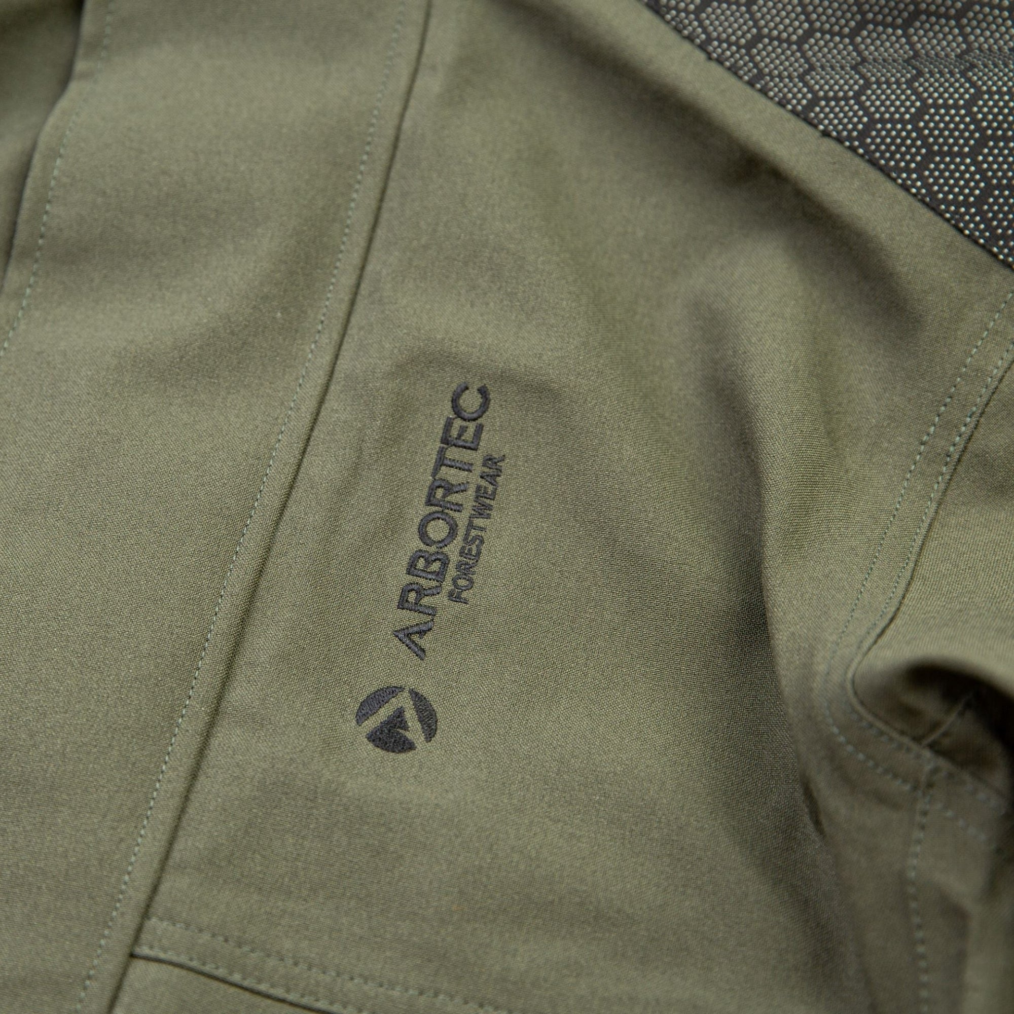 AT4460 - Heavy Duty Half Zip Waterproof Jacket - Olive - Image 6