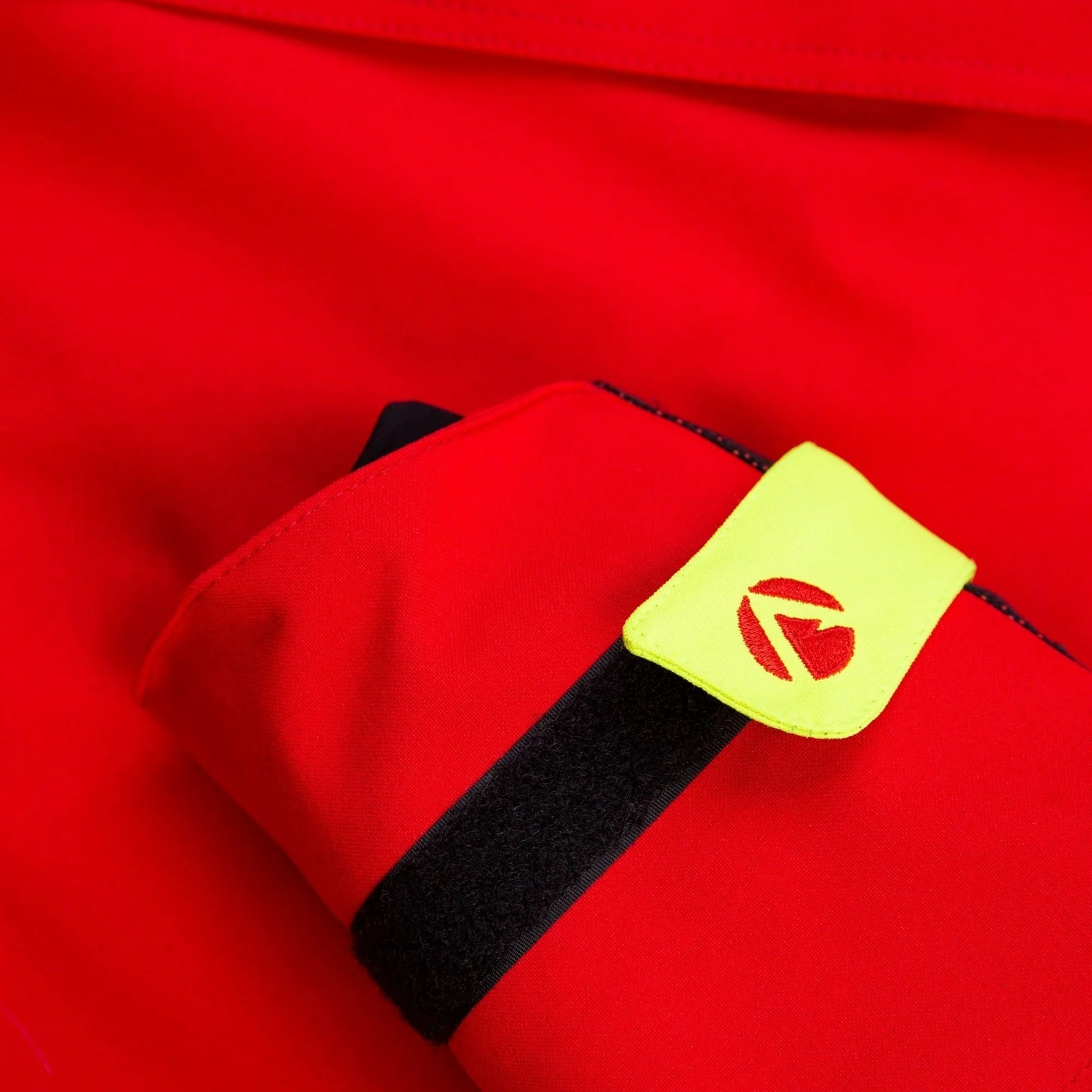 AT4460 - Heavy Duty Half Zip Waterproof Jacket - Red - Image 8