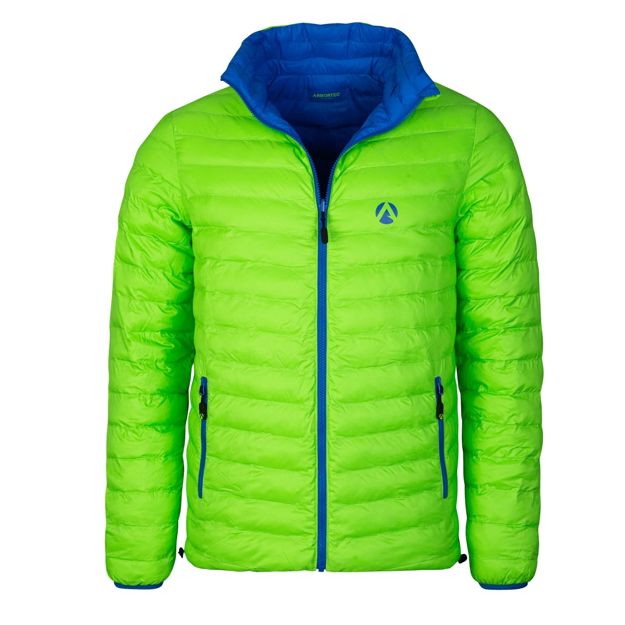 AT4600 - Reversible Puffer Jacket - Lime/Blue - Image 6
