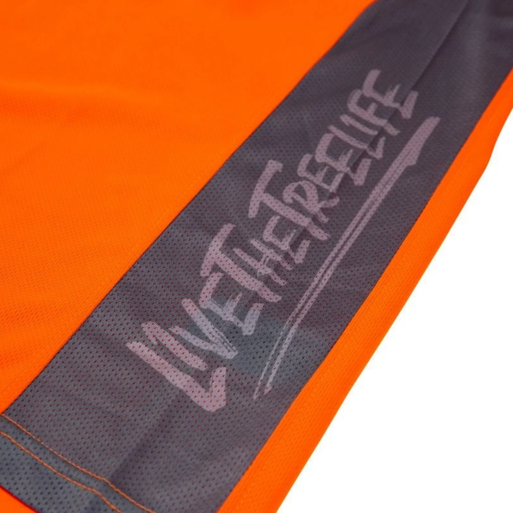 AT5003 Performance T-Shirt Long Sleeve - Hi-Vis Orange - Image 8