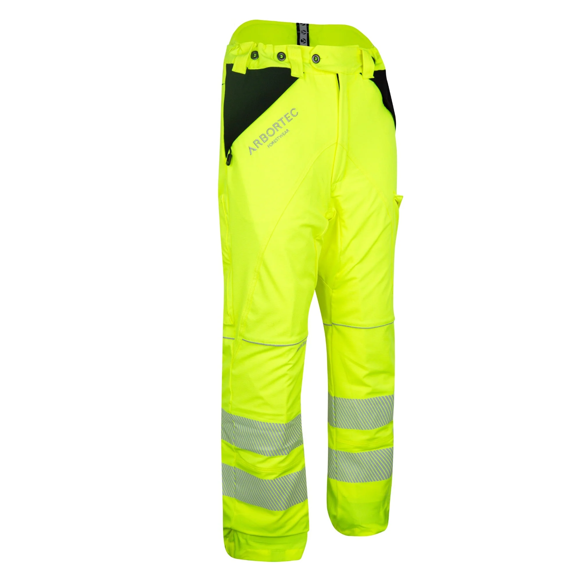ATHV4050 Breatheflex Chainsaw Trousers Design C Class 1 - Hi-Vis Yellow - Image 5