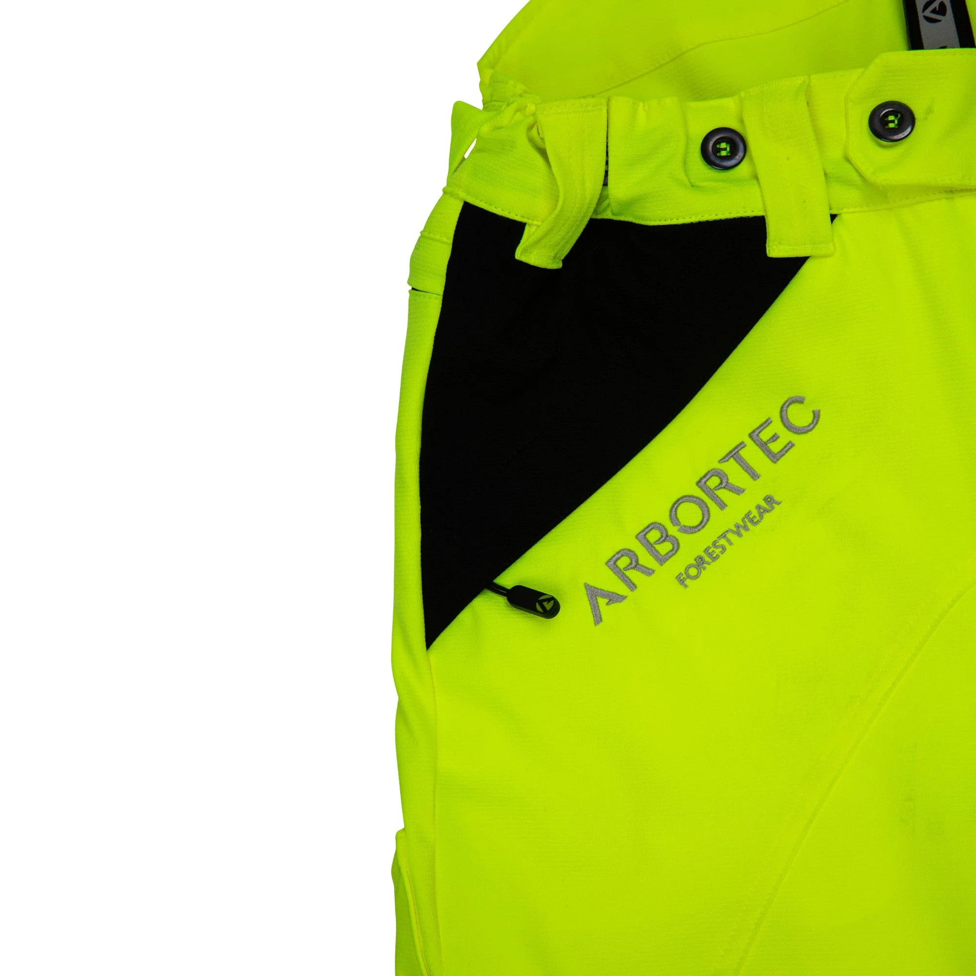 ATHV4050 Breatheflex Chainsaw Trousers Design C Class 1 - Hi-Vis Yellow - Image 7