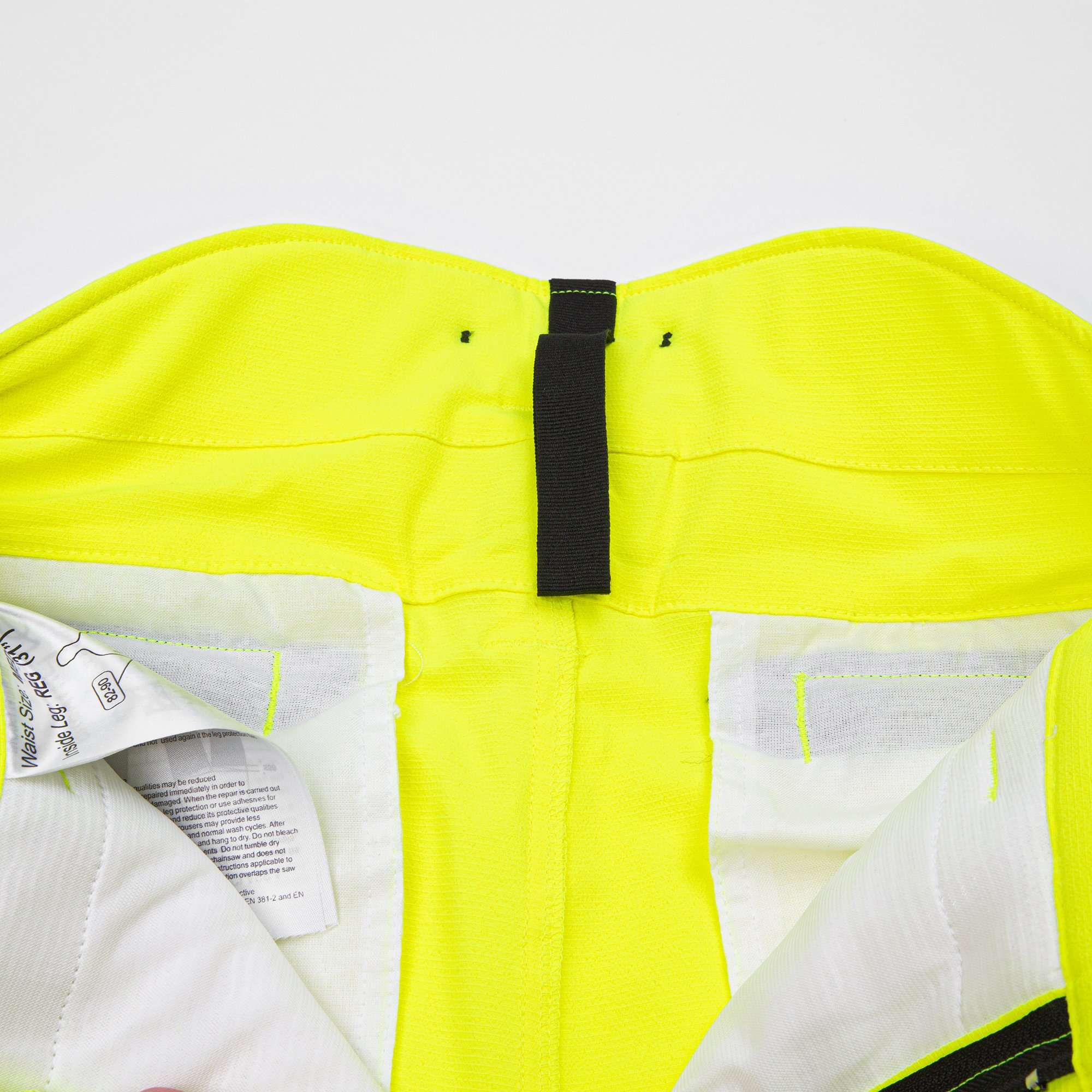 ATHV4050 Breatheflex Chainsaw Trousers Design C Class 1 - Hi-Vis Yellow/Kevlar - Image 6