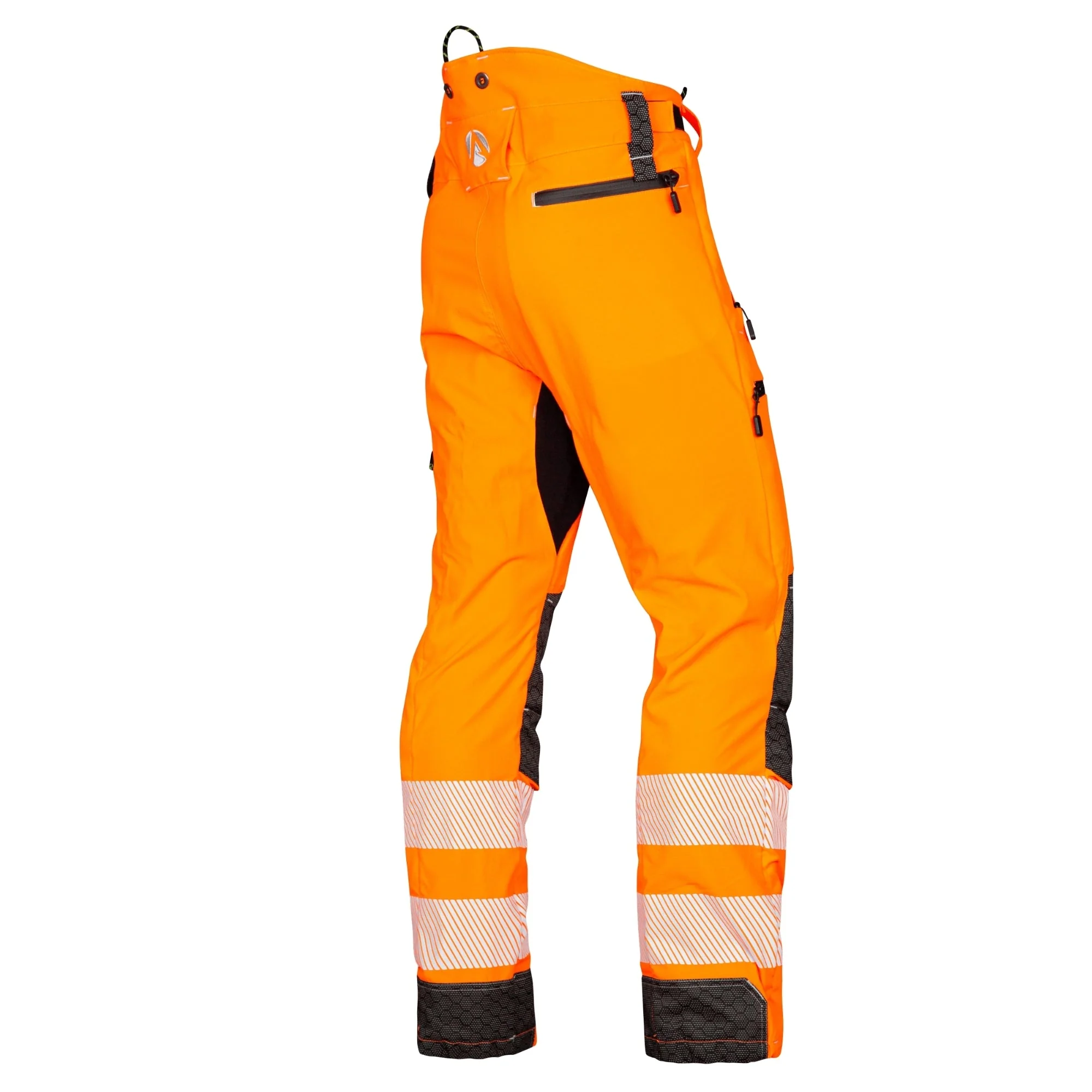 ATHV4070 Breatheflex Pro Chainsaw Trousers Design C Class 1 - Hi-Vis Orange - Image 4
