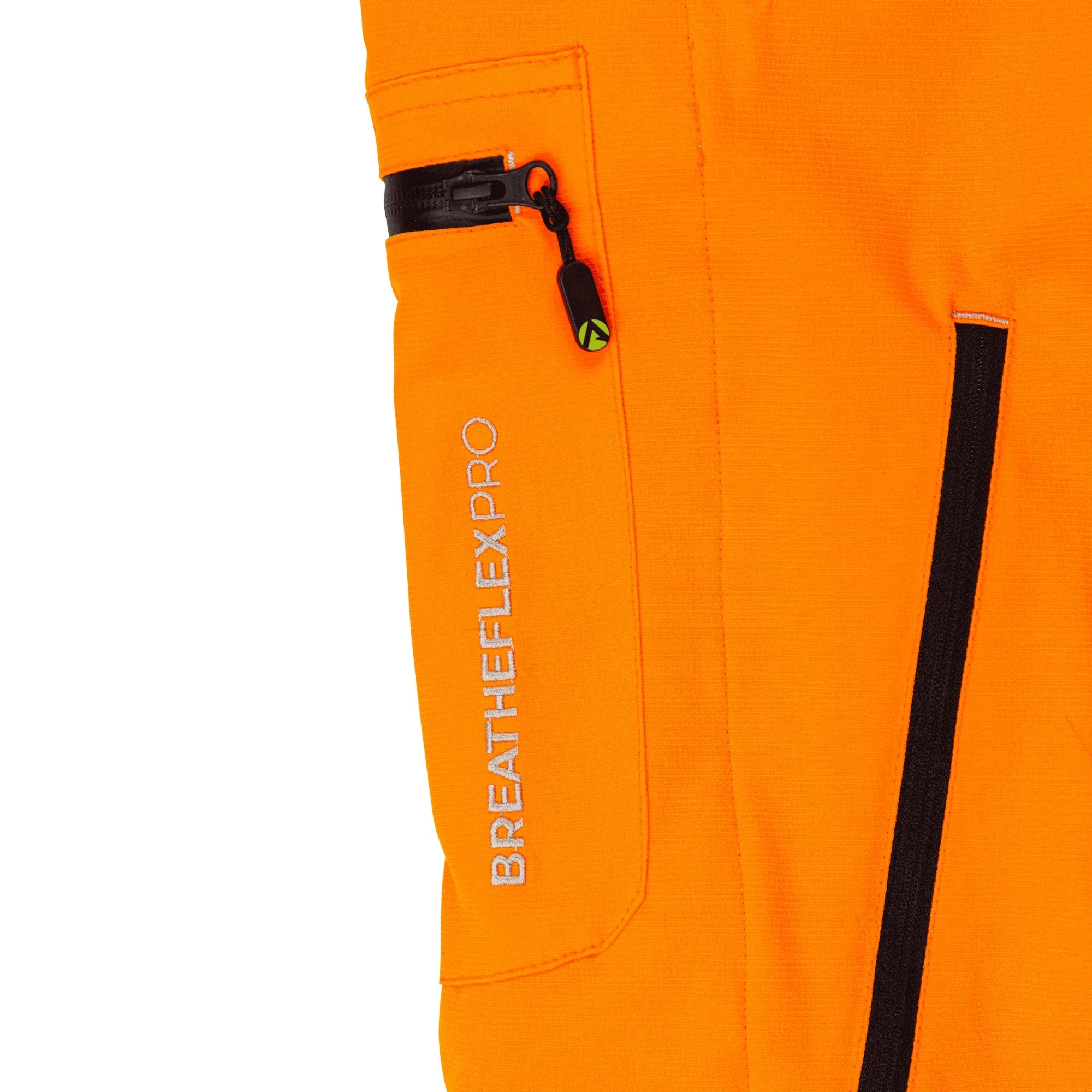 ATHV4060(F) Breatheflex Pro Women's Chainsaw Trousers Class 1 / Design A - Hi-Vis Orange - Image 5