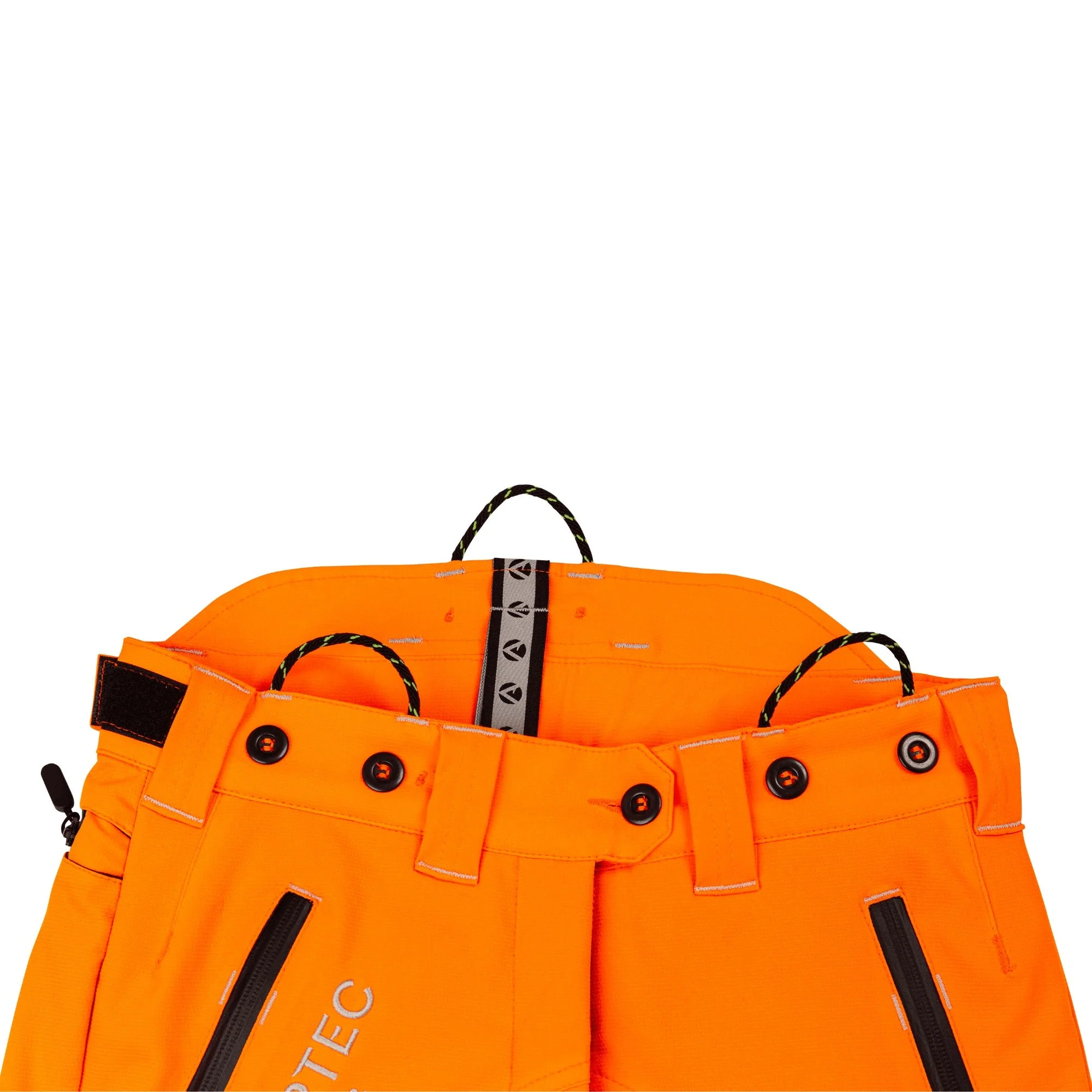 ATHV4060(F) Breatheflex Pro Women's Chainsaw Trousers Class 1 / Design A - Hi-Vis Orange - Image 9