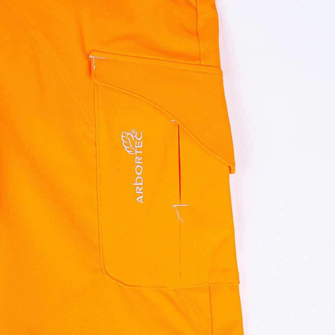 ATHV4195 Arborflex Mid Range Skins Work Trousers - Hi-Vis Orange - Image 7
