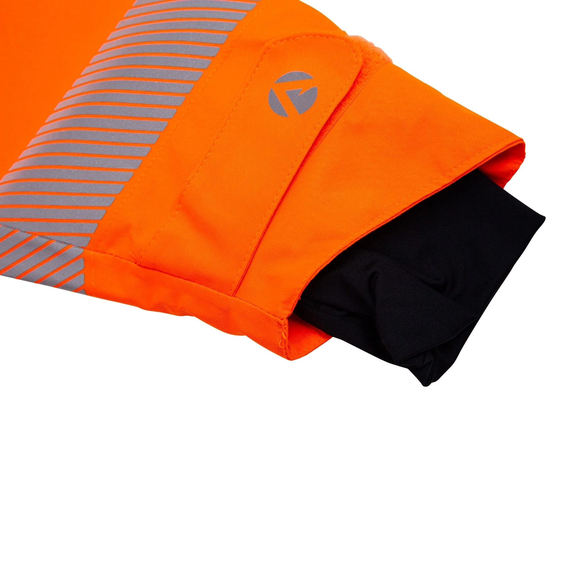 ATHV4400 Half Zip Waterproof Jacket - Hi-Vis Orange - Image 7