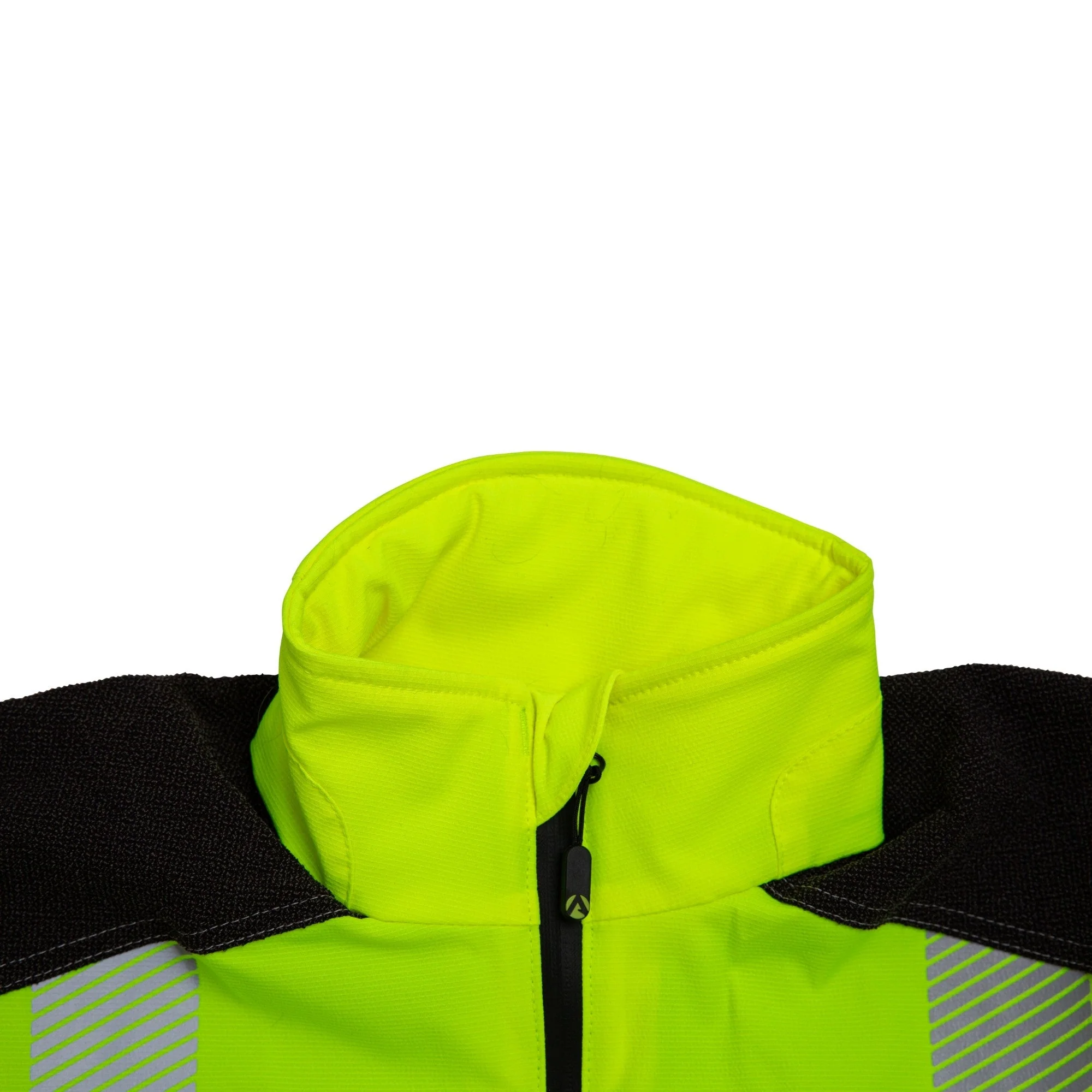 ATHV4400 Half Zip Waterproof Jacket - Hi-Vis Yellow - Image 7