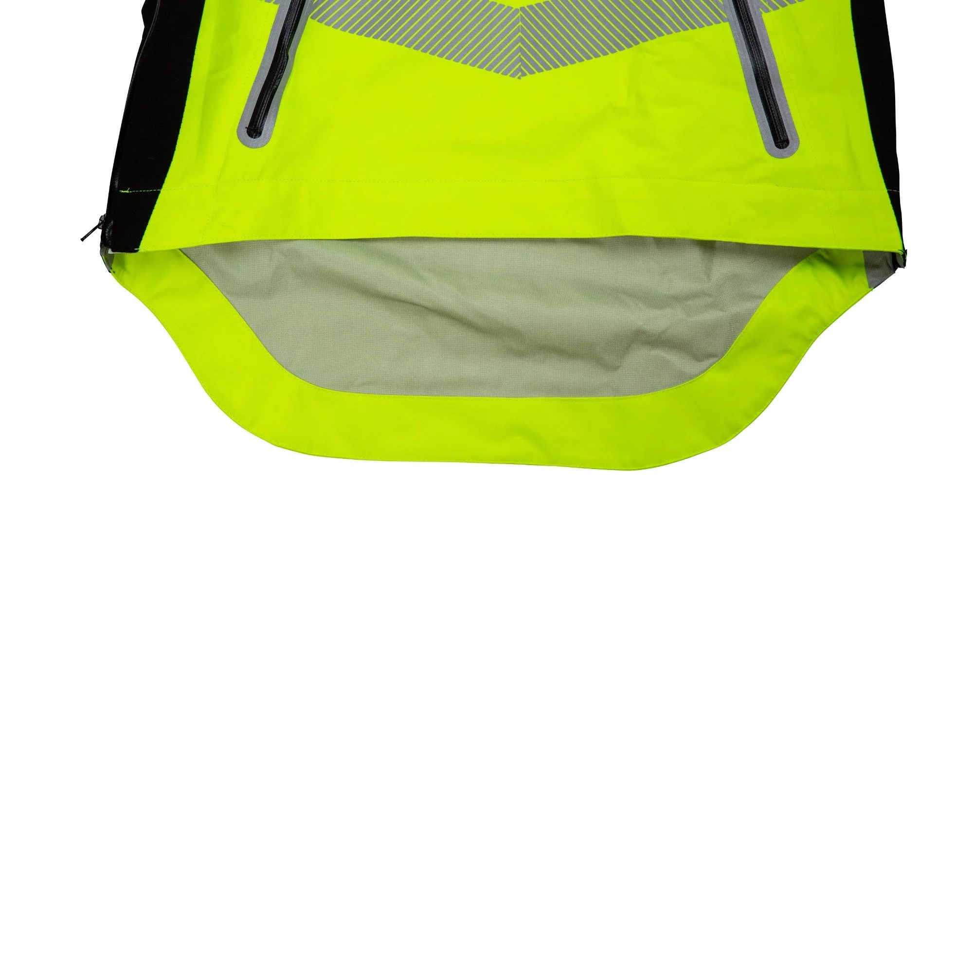 ATHV4400 Half Zip Waterproof Jacket - Hi-Vis Yellow - Image 8
