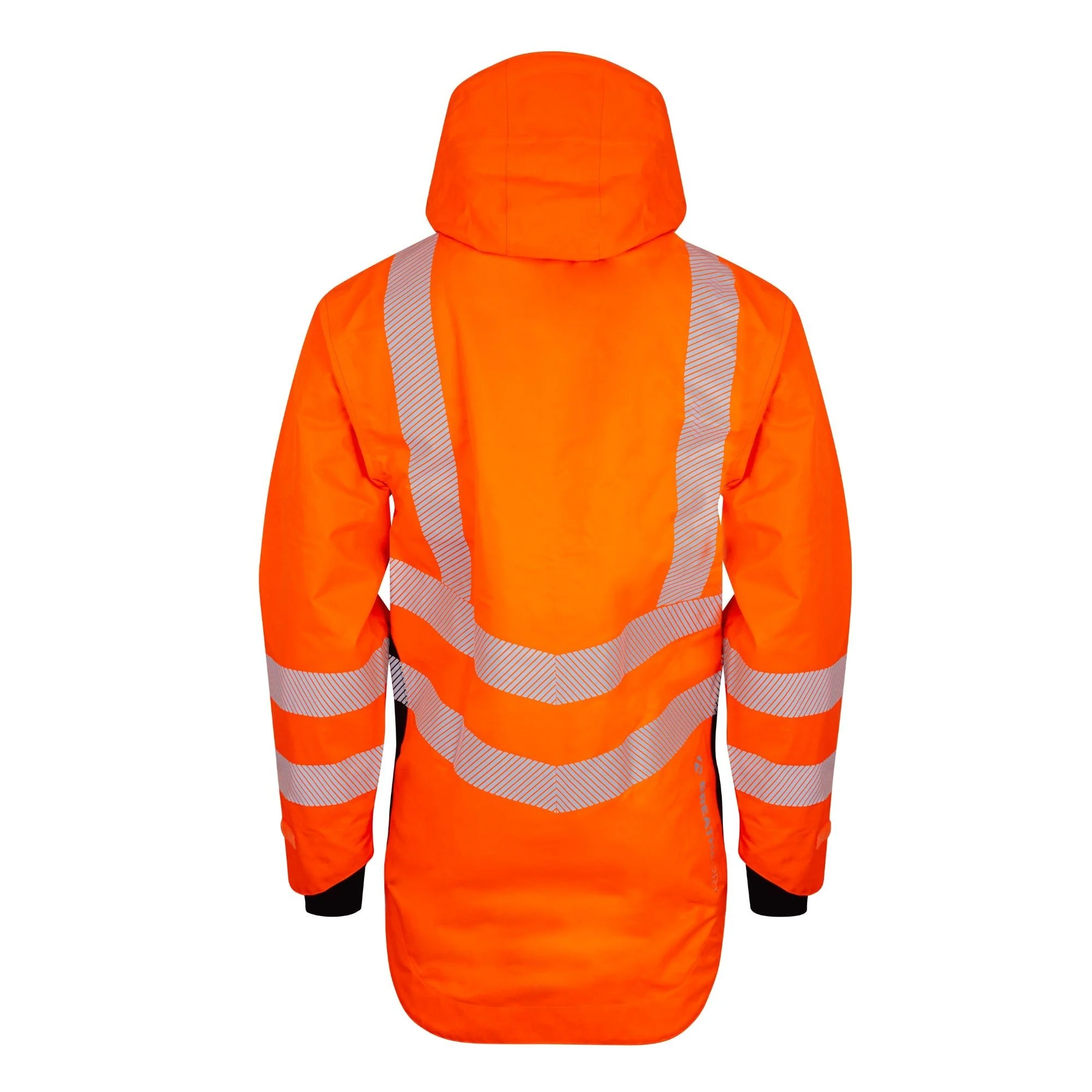 ATHV4420 Full Zip Waterproof Work Jacket – Hi-Vis Orange - Image 4
