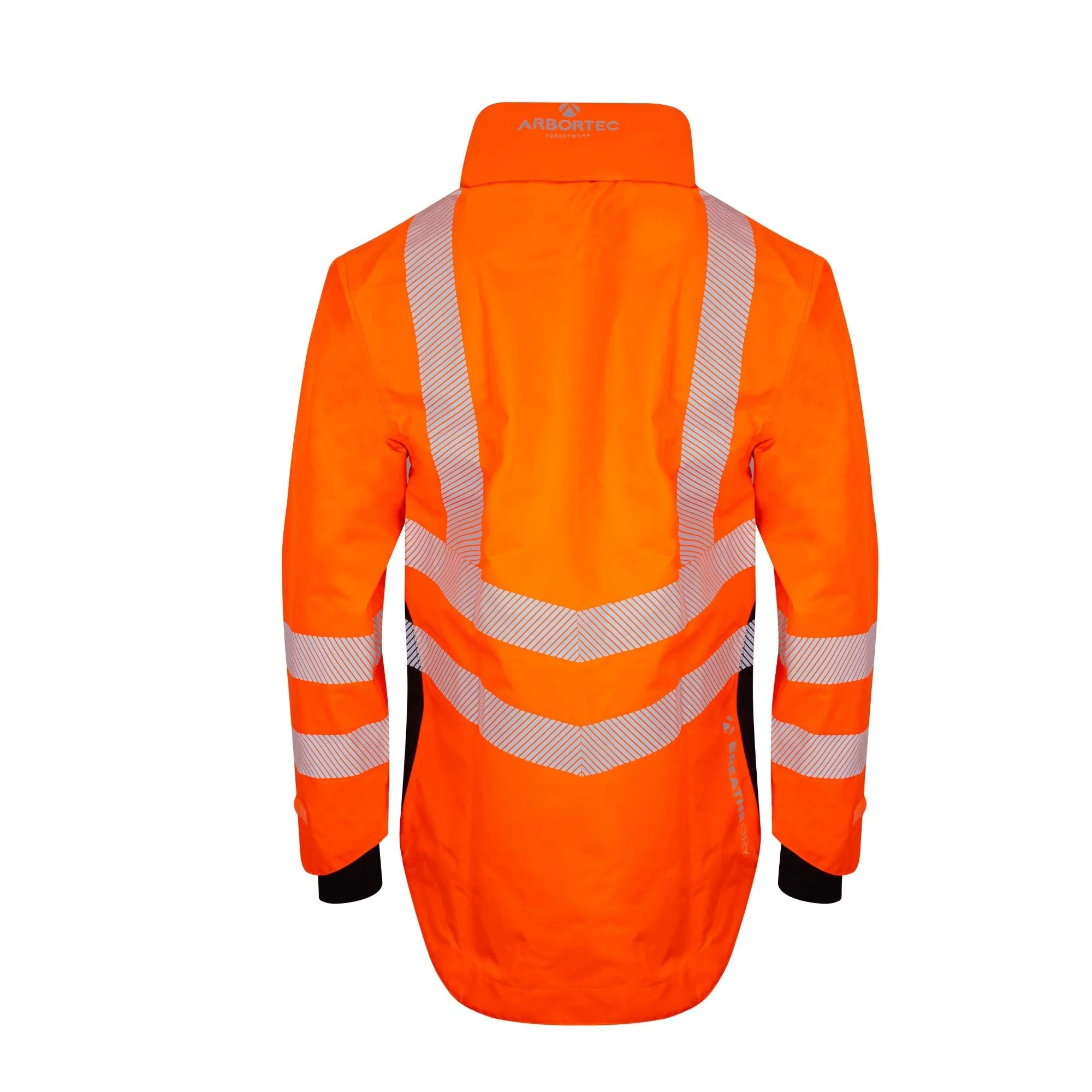 ATHV4420 Full Zip Waterproof Work Jacket – Hi-Vis Orange - Image 5