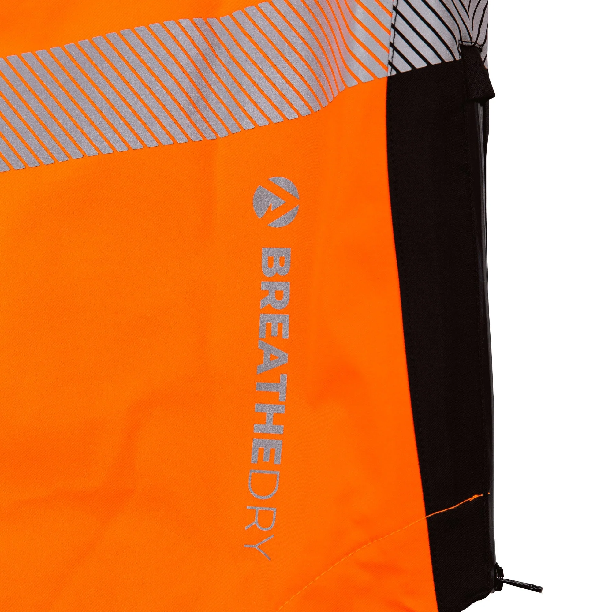 ATHV4420 Full Zip Waterproof Work Jacket – Hi-Vis Orange - Image 8
