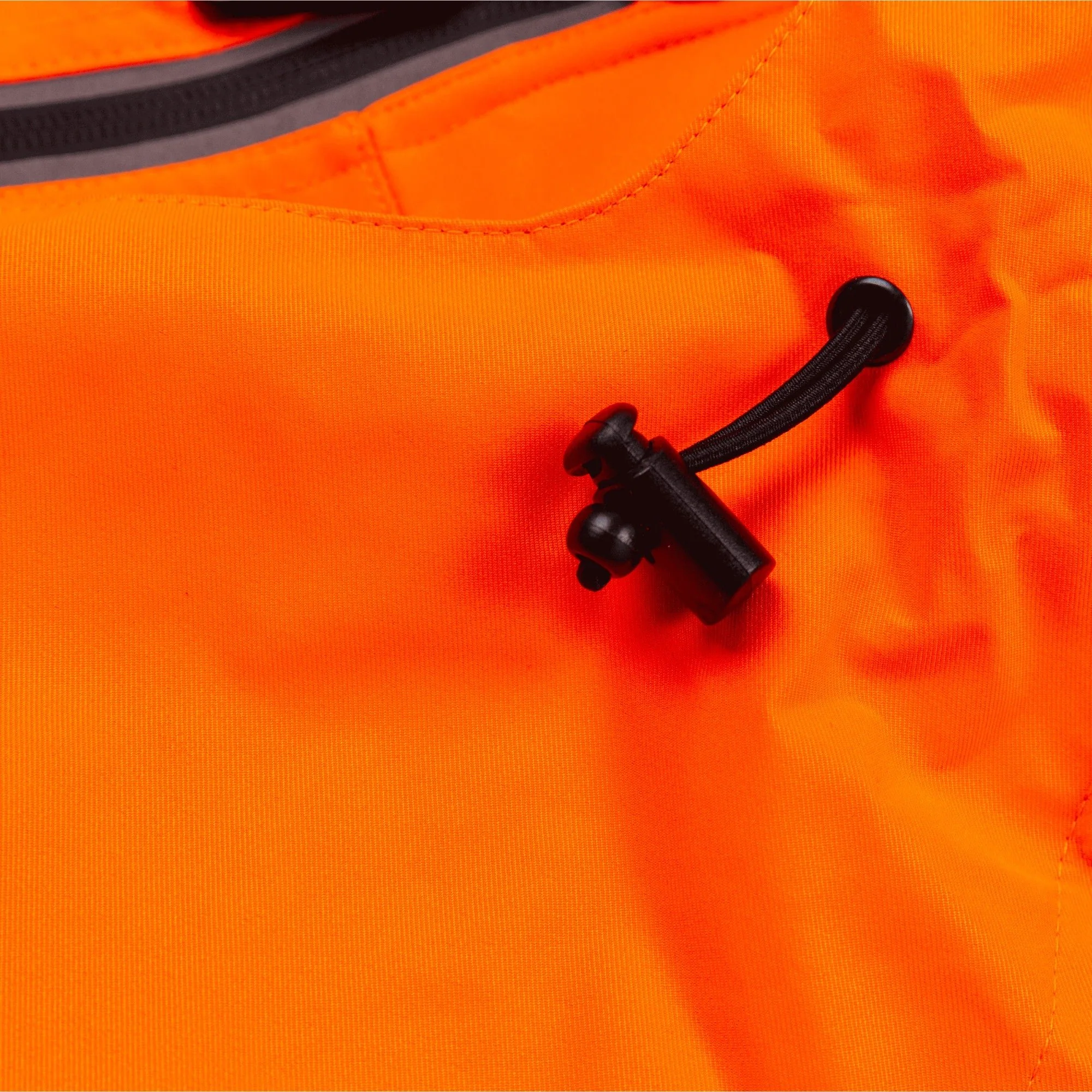 ATHV4420 Full Zip Waterproof Work Jacket – Hi-Vis Orange - Image 9