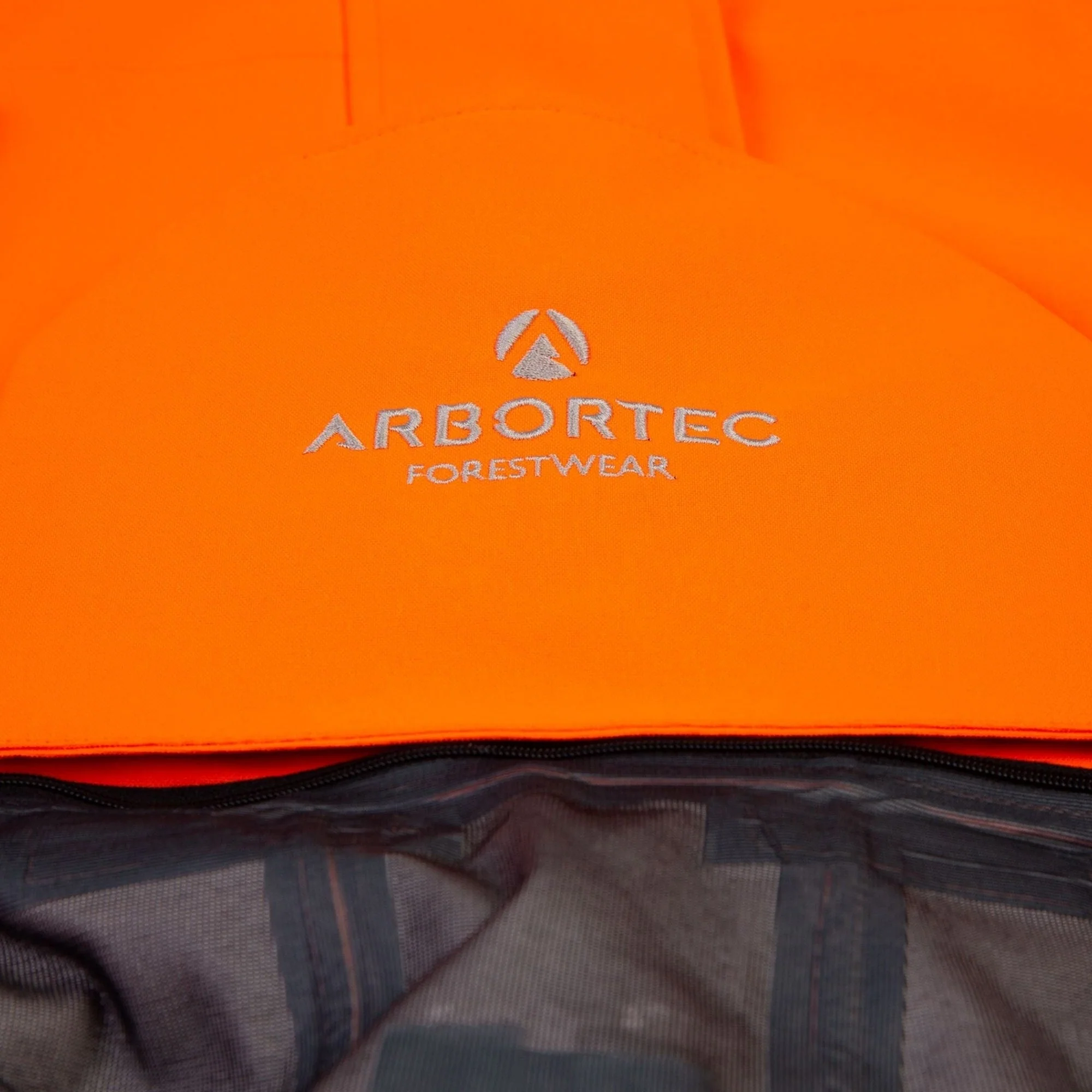 ATHV4480 - Heavy Duty Full Zip Waterproof Jacket - Hi Vis Orange - Image 9
