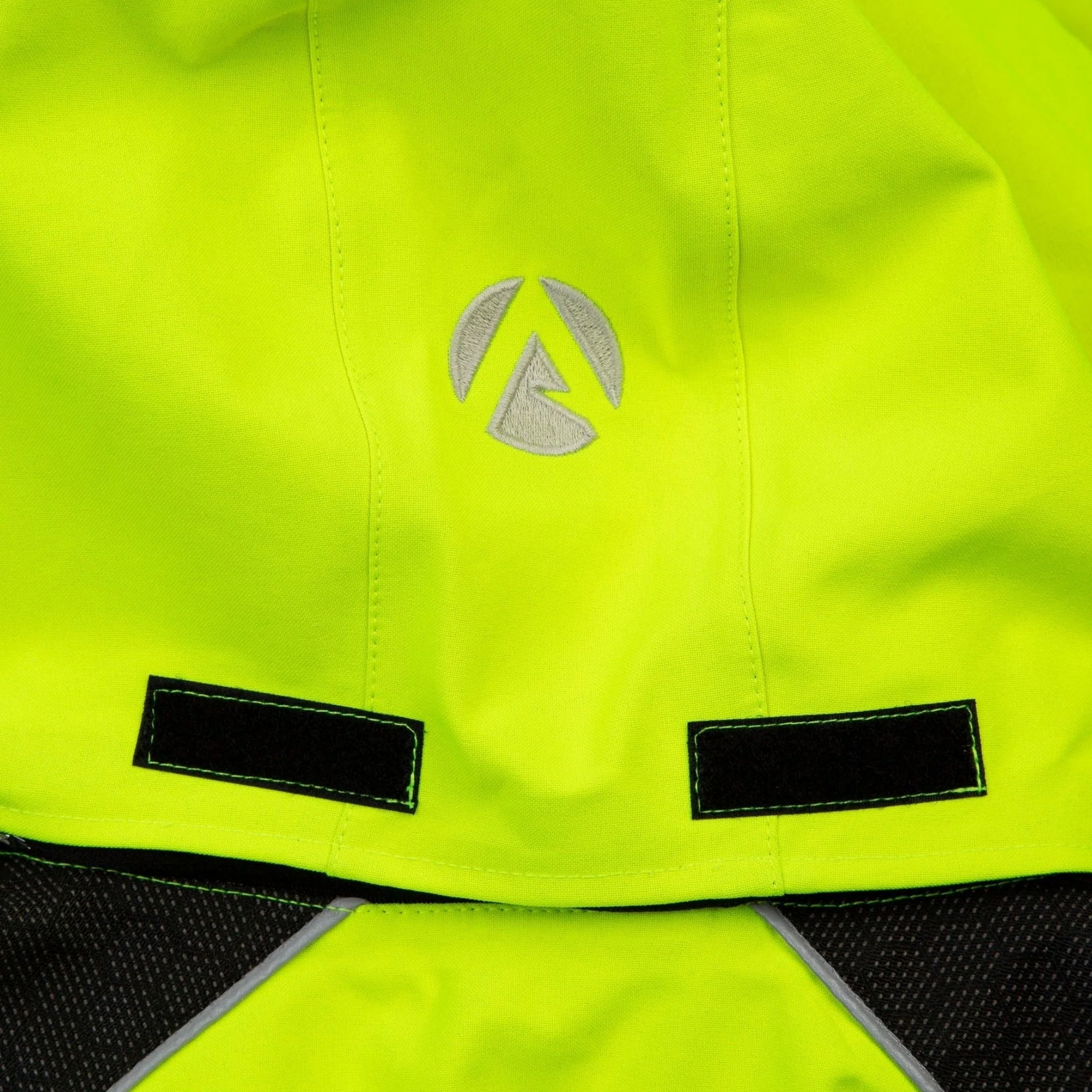 ATHV4480 - Heavy Duty Full Zip Waterproof Jacket - Hi Vis Yellow - Image 5
