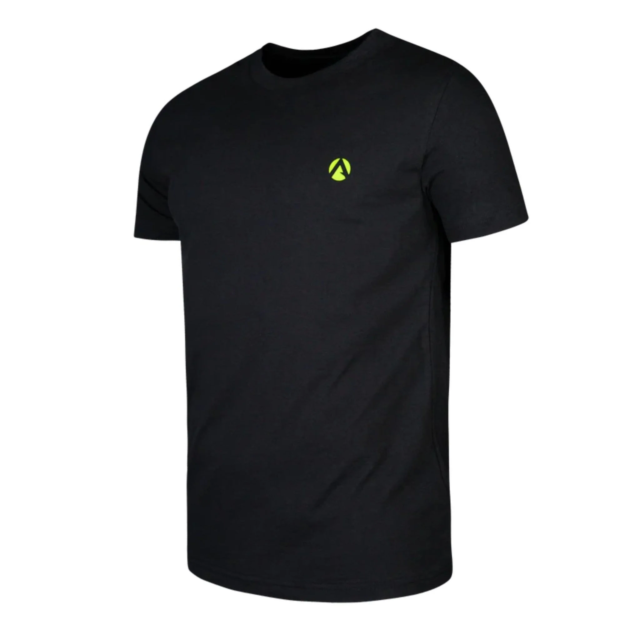 Black Short Sleeve T-Shirt (Lime - AIS) - Image 3