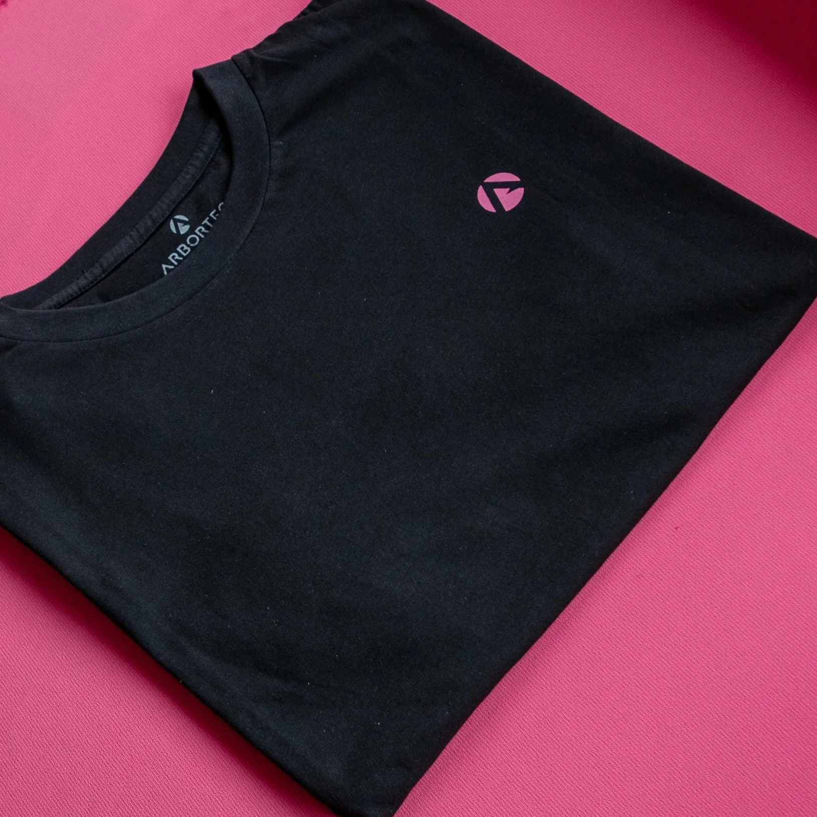 Black Short Sleeve T-Shirt (Pink - AIS/LTTL) - Image 4