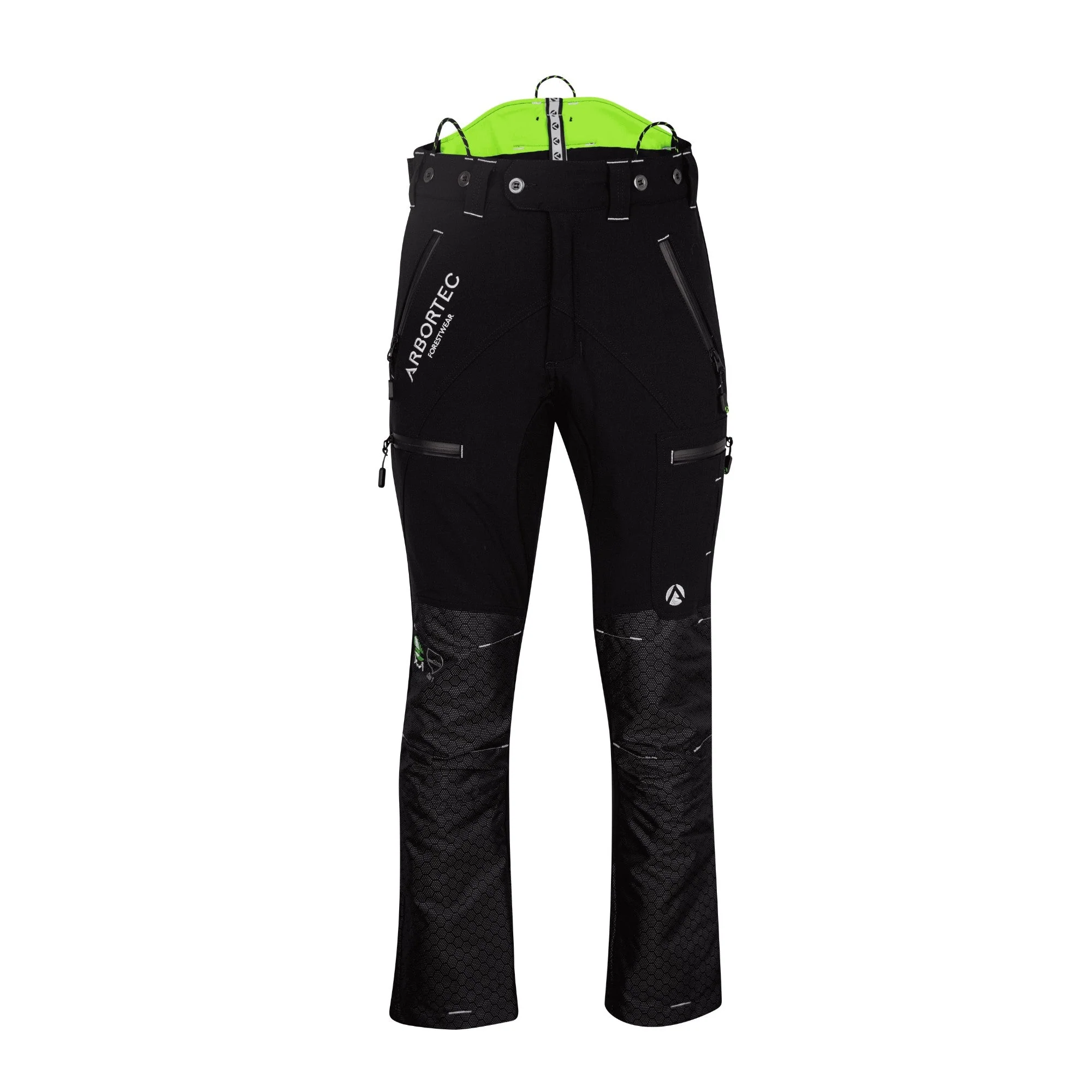 Freestyle Chainsaw Trousers Design C Class 1 - Black - AT4071 - Image 3