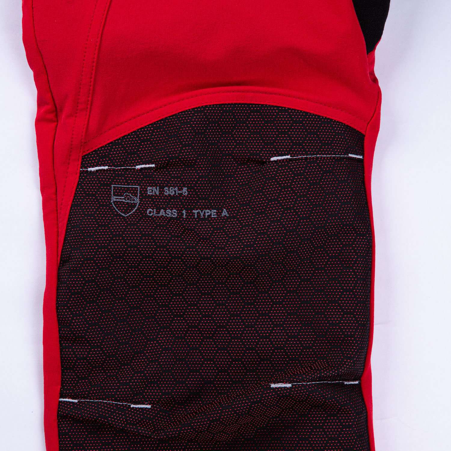 Freestyle Chainsaw Trousers Design C Class 1 - Red - AT4071 - Image 7