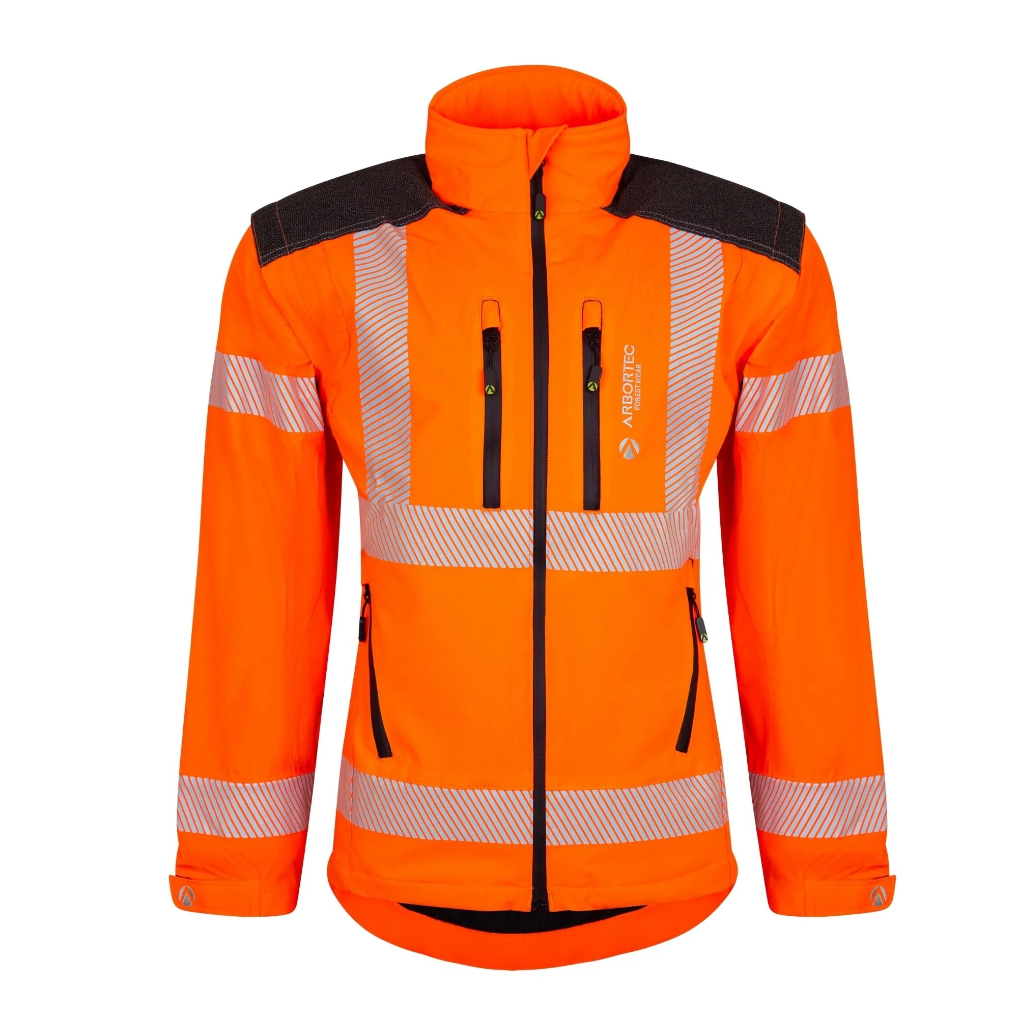 ATHV4000 Breatheflex Performance Work Jacket  - Hi Vis Orange - Image 3