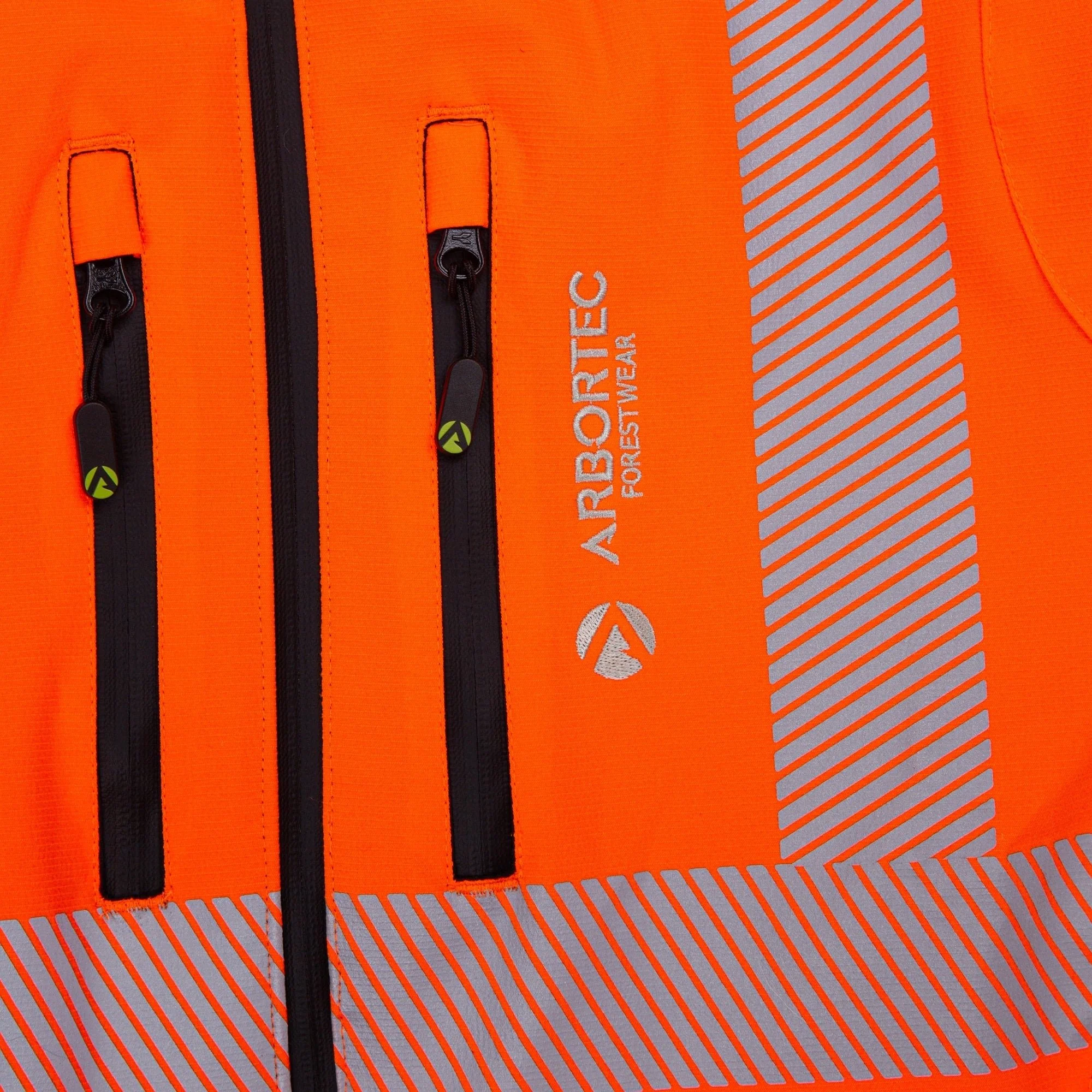 ATHV4000 Breatheflex Performance Work Jacket  - Hi Vis Orange - Image 5