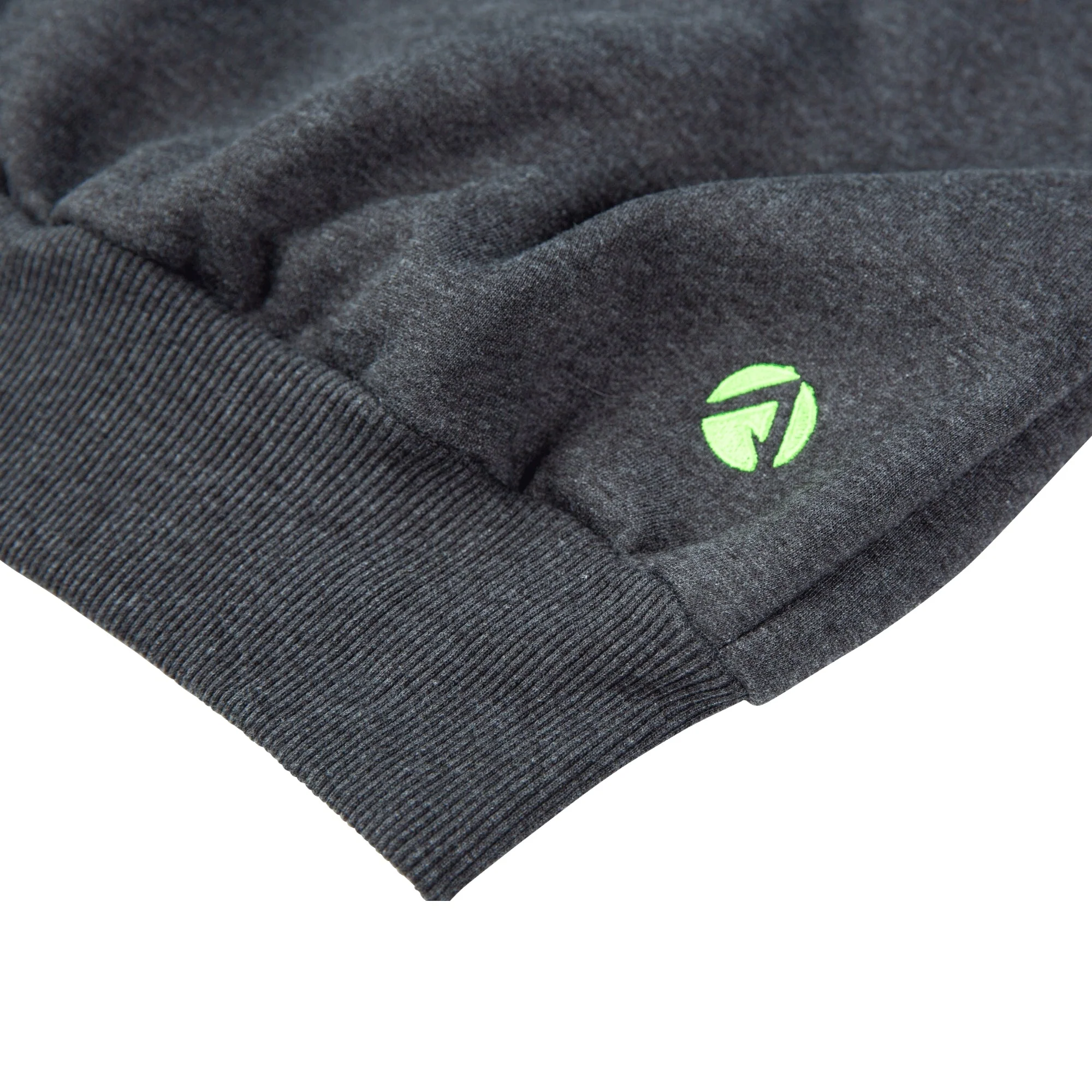 Charcoal High-Neck Hoodie - Image 3