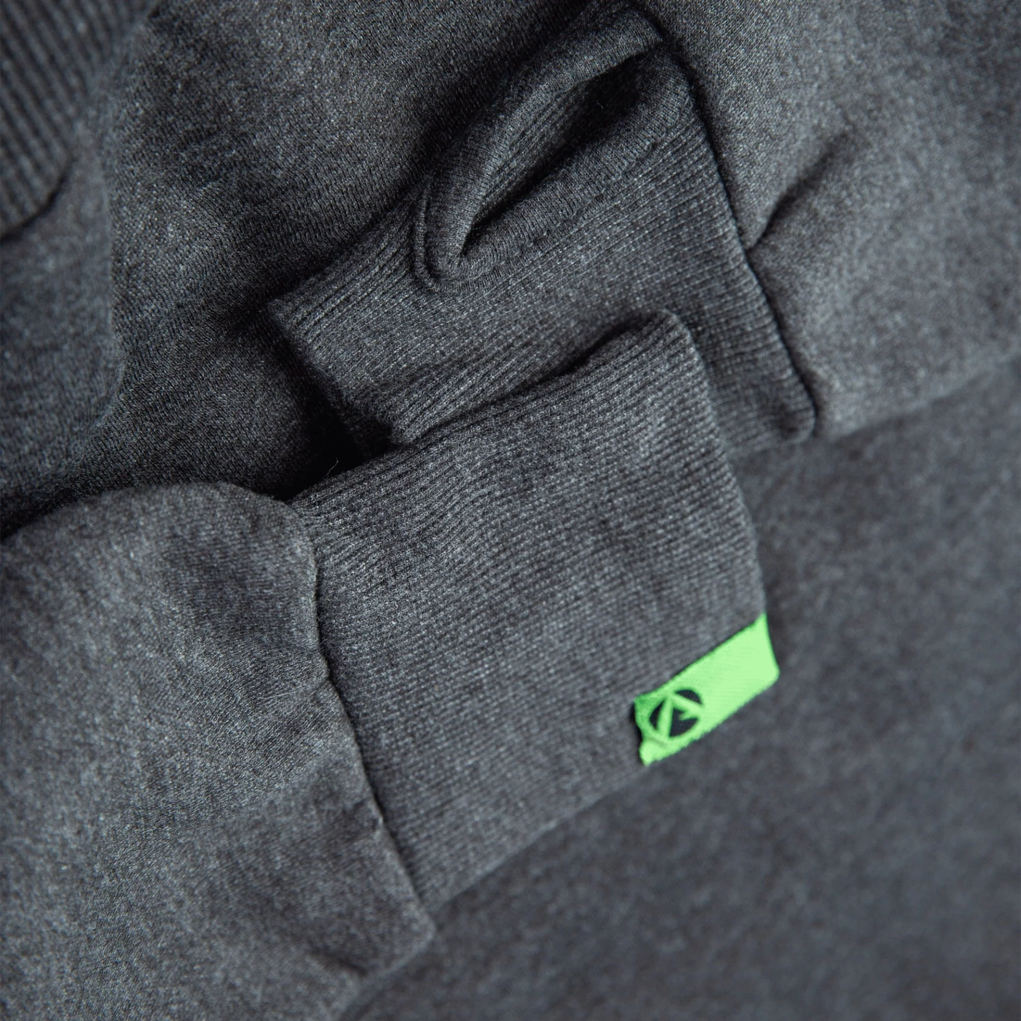 Charcoal High-Neck Hoodie - Image 6