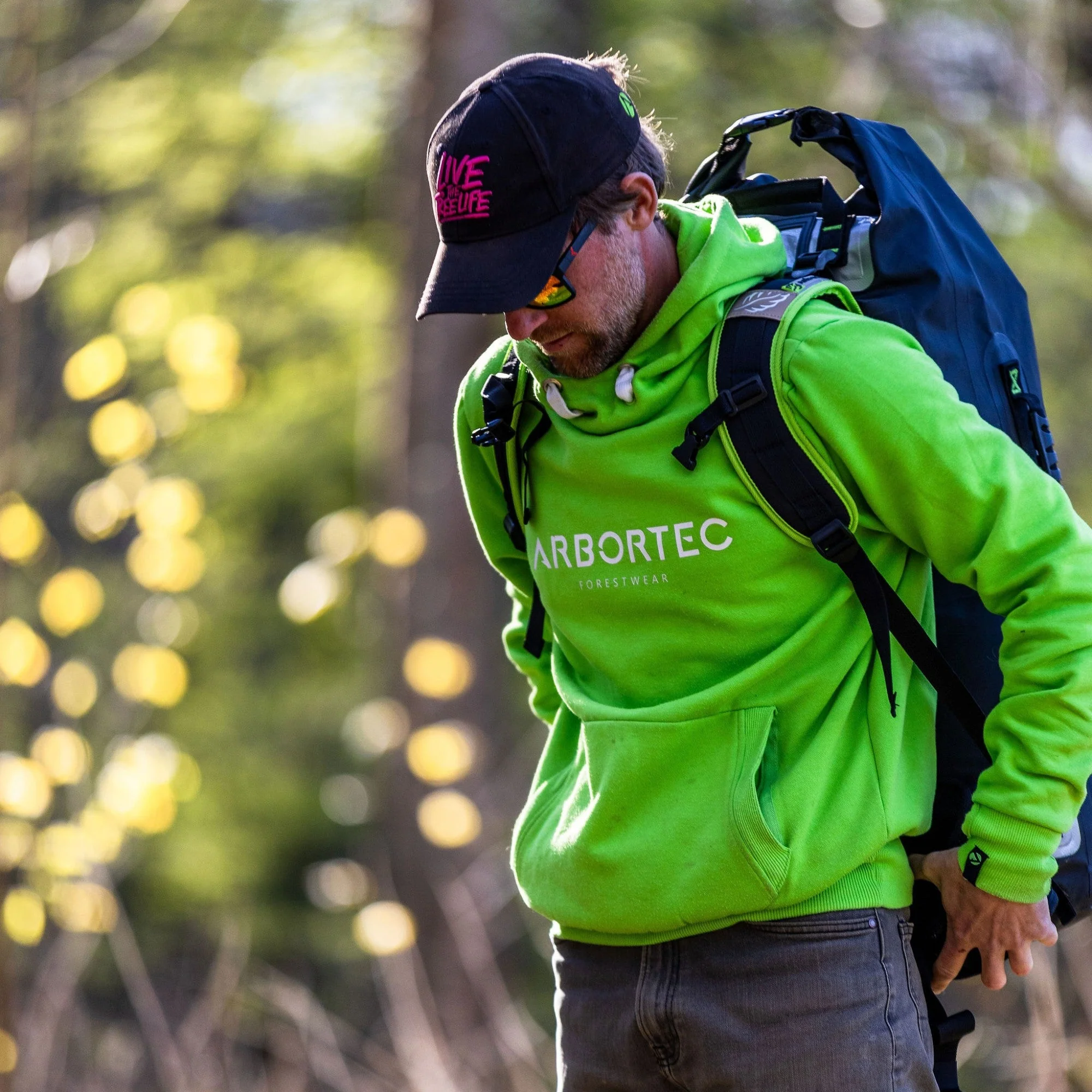 Lime High-Neck Hoodie - Image 8