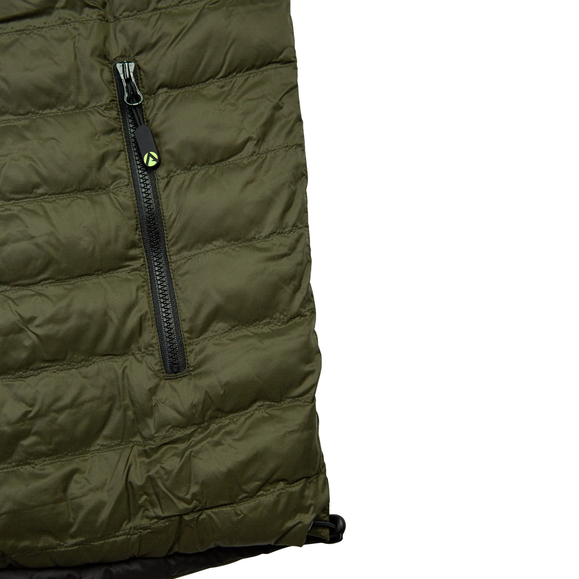 AT4600 - Reversible Puffer Jacket - Black/Olive - Image 12