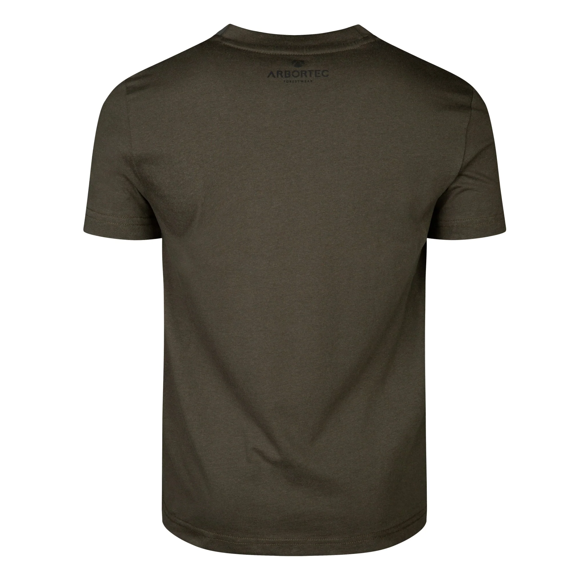 Olive Short Sleeve T-Shirt (Black - AIS/AFS) - Image 3
