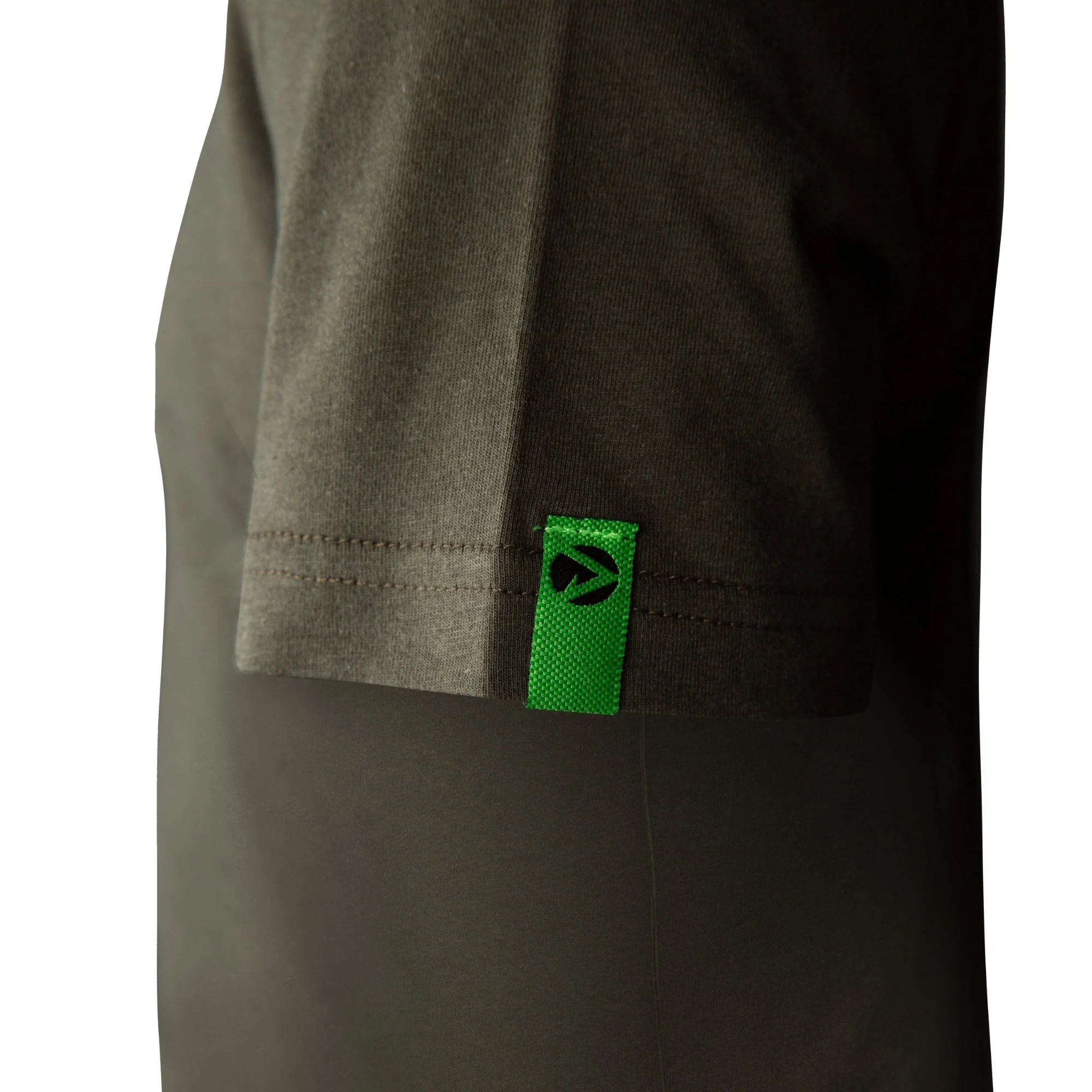 Olive Short Sleeve T-Shirt (Black - AIS/AFS) - Image 4
