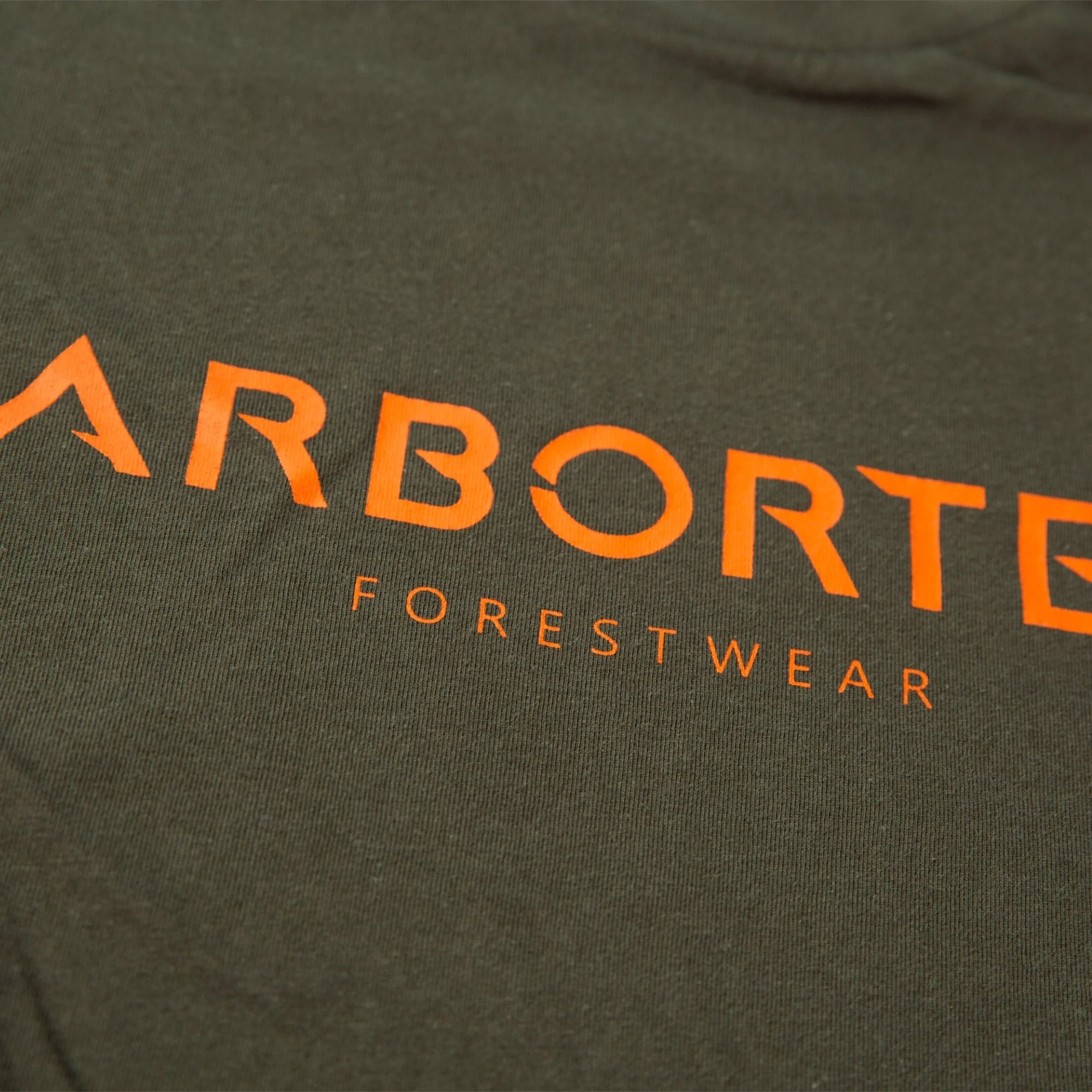 Olive Short Sleeve T-Shirt (Orange - AWL) - Image 4