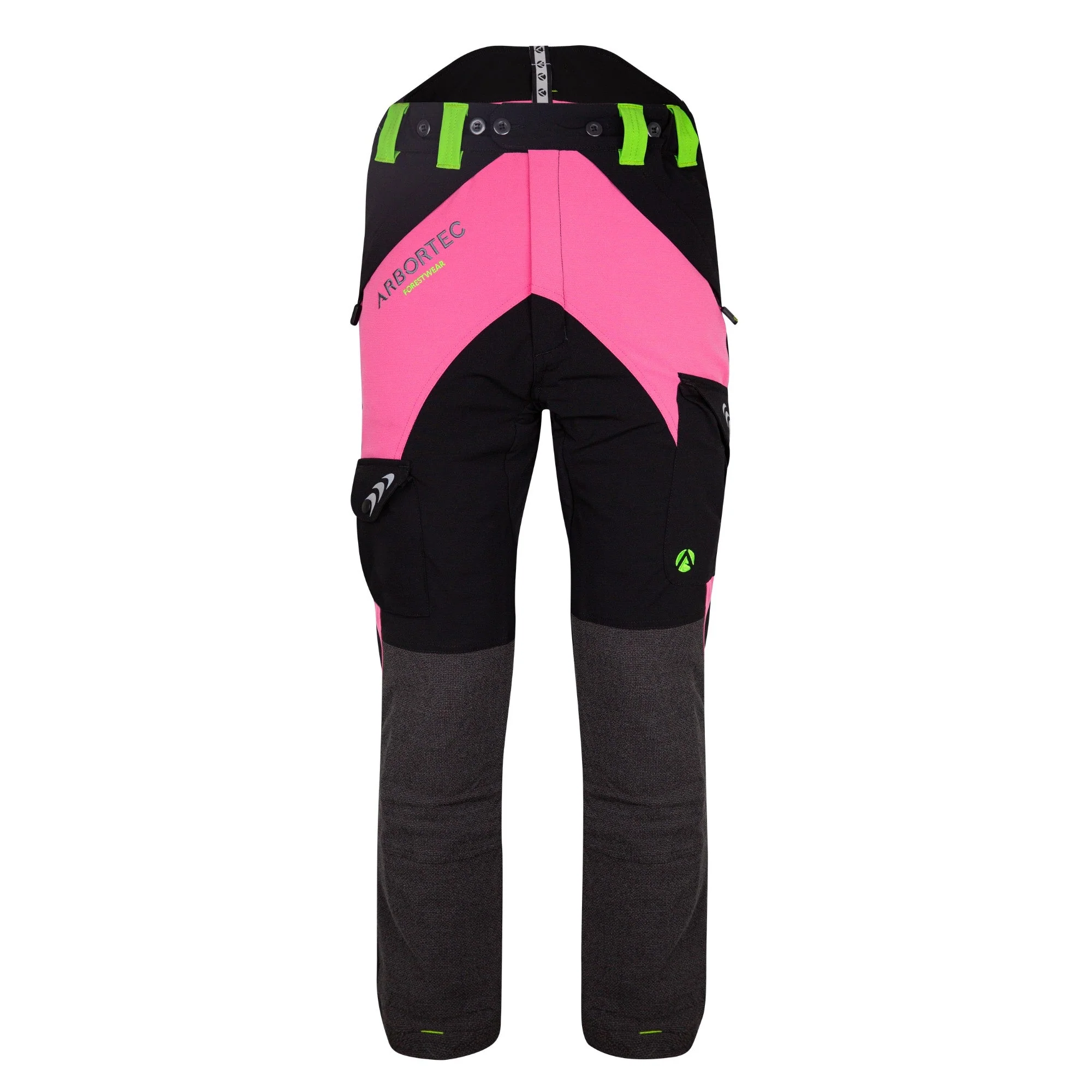 AT4010 Breatheflex Chainsaw Trousers Design A Class 1 - Pink - Image 3