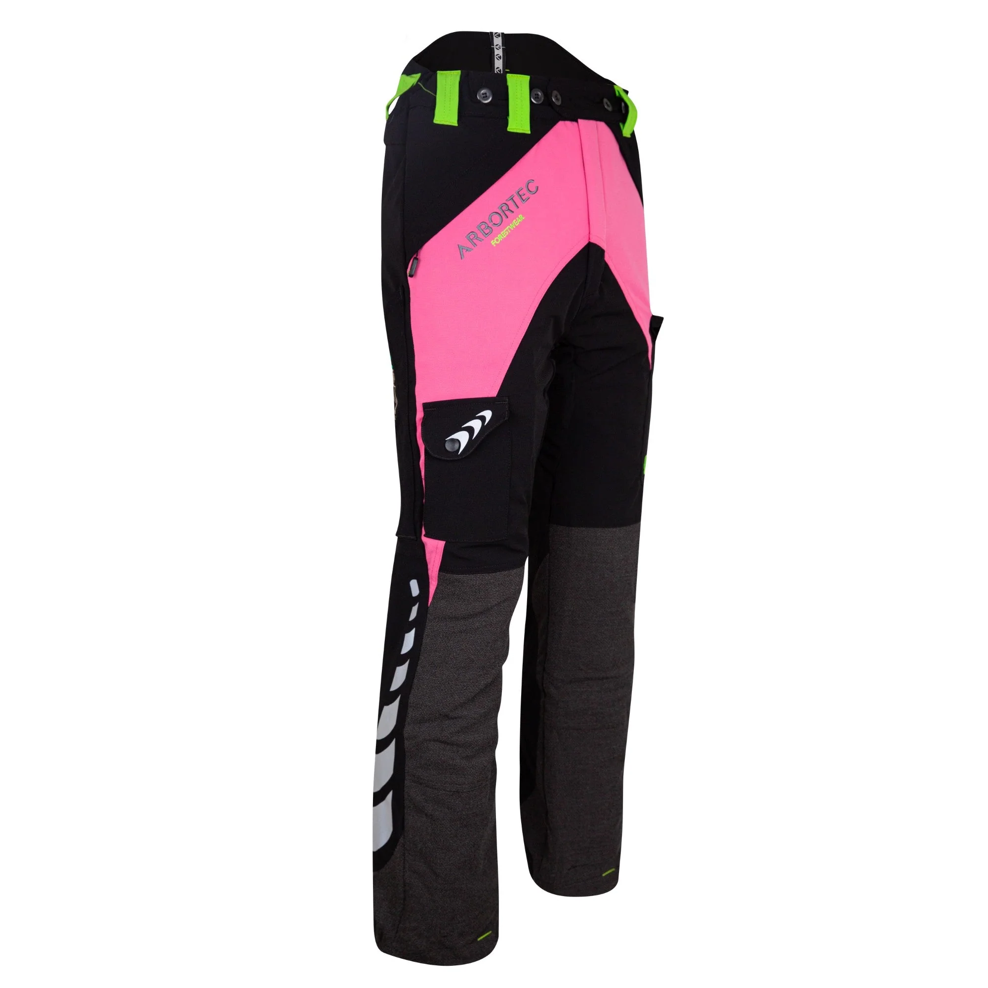 AT4010 Breatheflex Chainsaw Trousers Design A Class 1 - Pink - Image 5