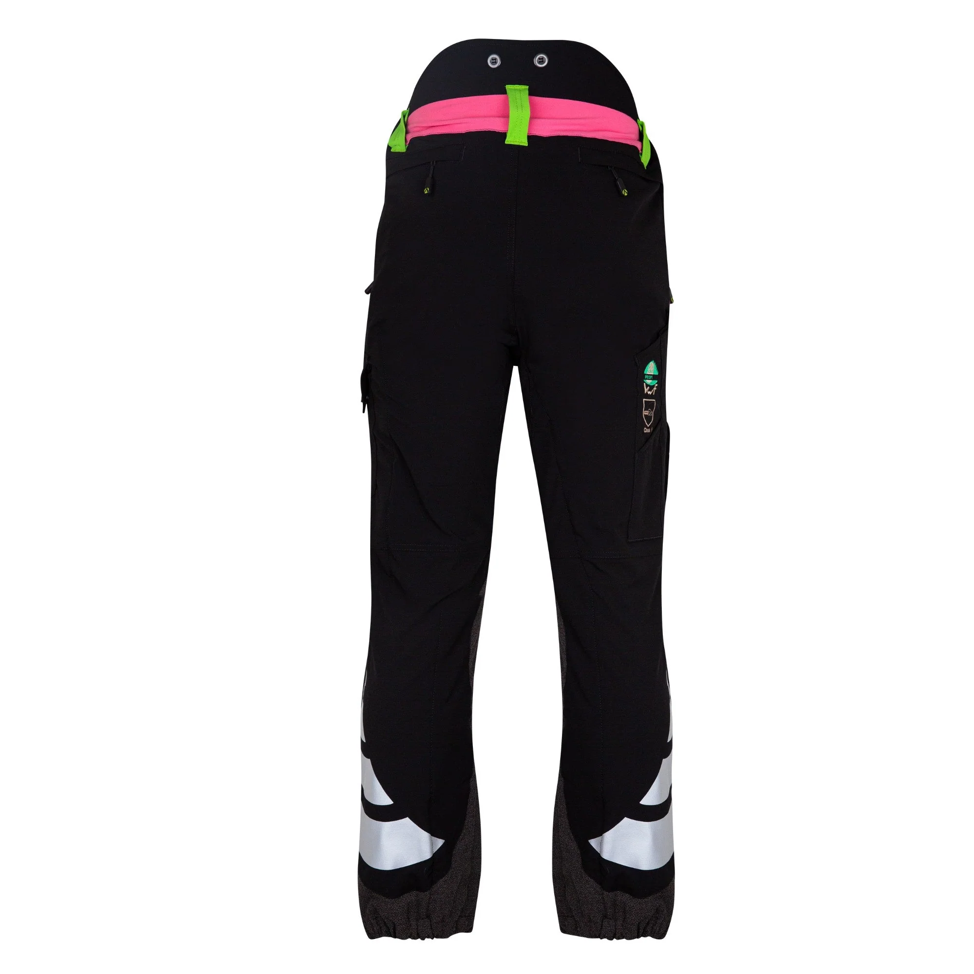 AT4010 Breatheflex Chainsaw Trousers Design A Class 1 - Pink - Image 4
