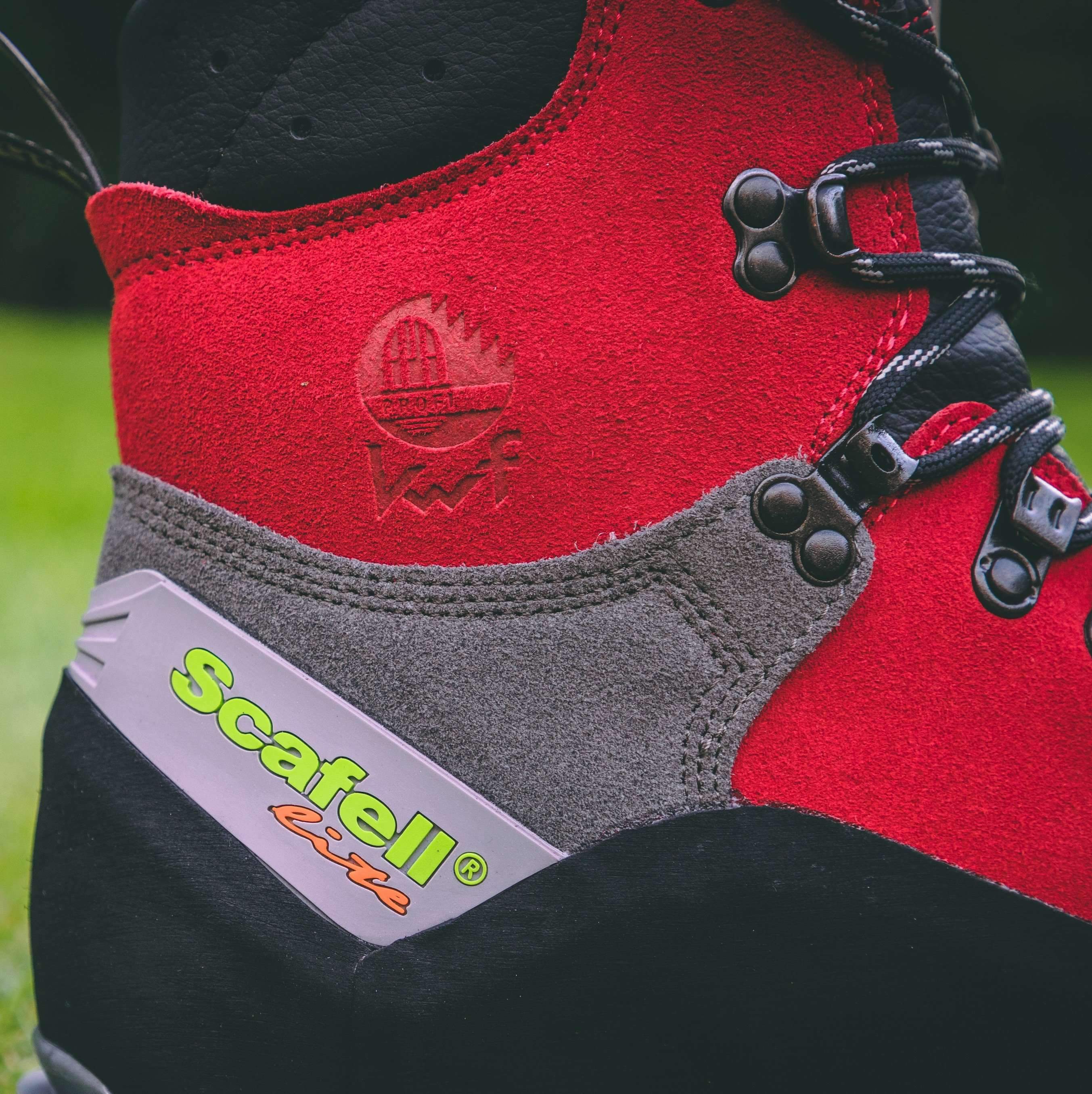 AT33400 Scafell Lite Class 2 Chainsaw Protection Boot - Red - Image 10
