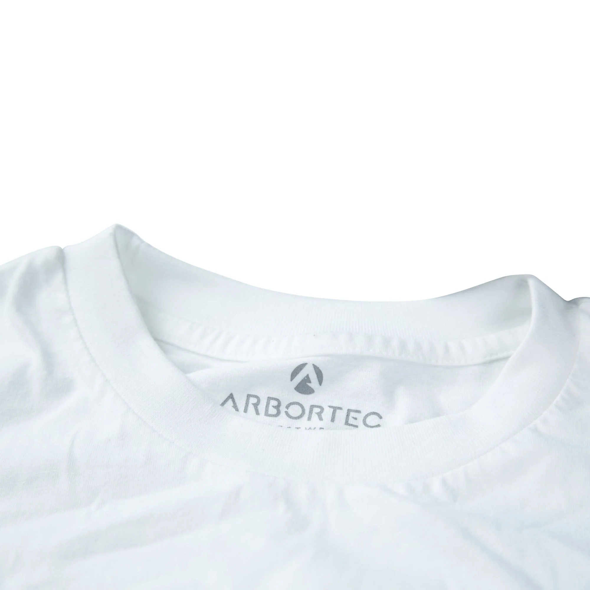 White Short Sleeve T-Shirt (Black - AFS/AIS) - Image 4