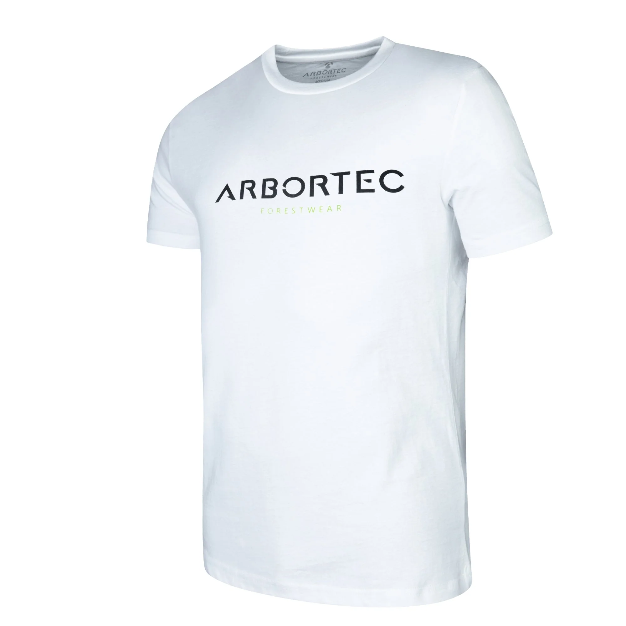 White Short Sleeve T-Shirt (Black - AWL) - Image 4
