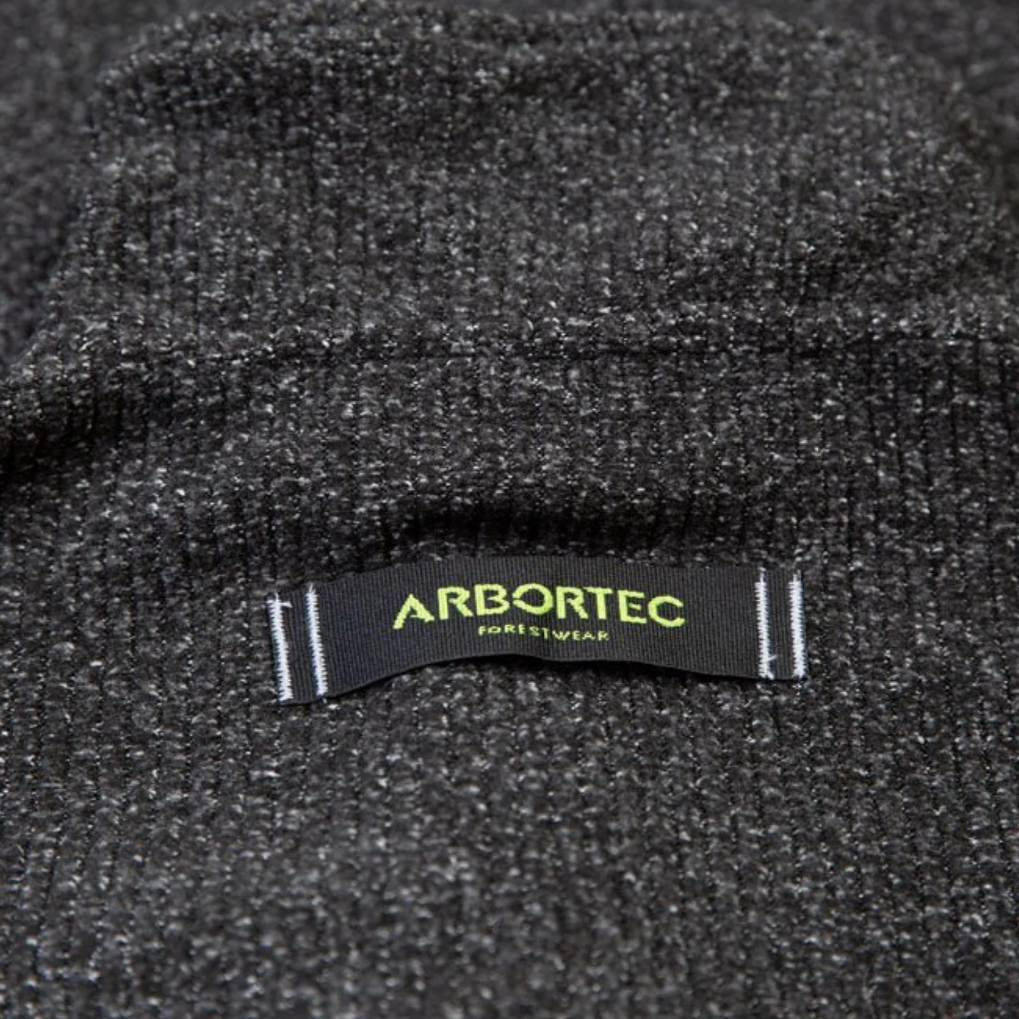 Wolf Half Zip Warm Sweater Grey - Image 5