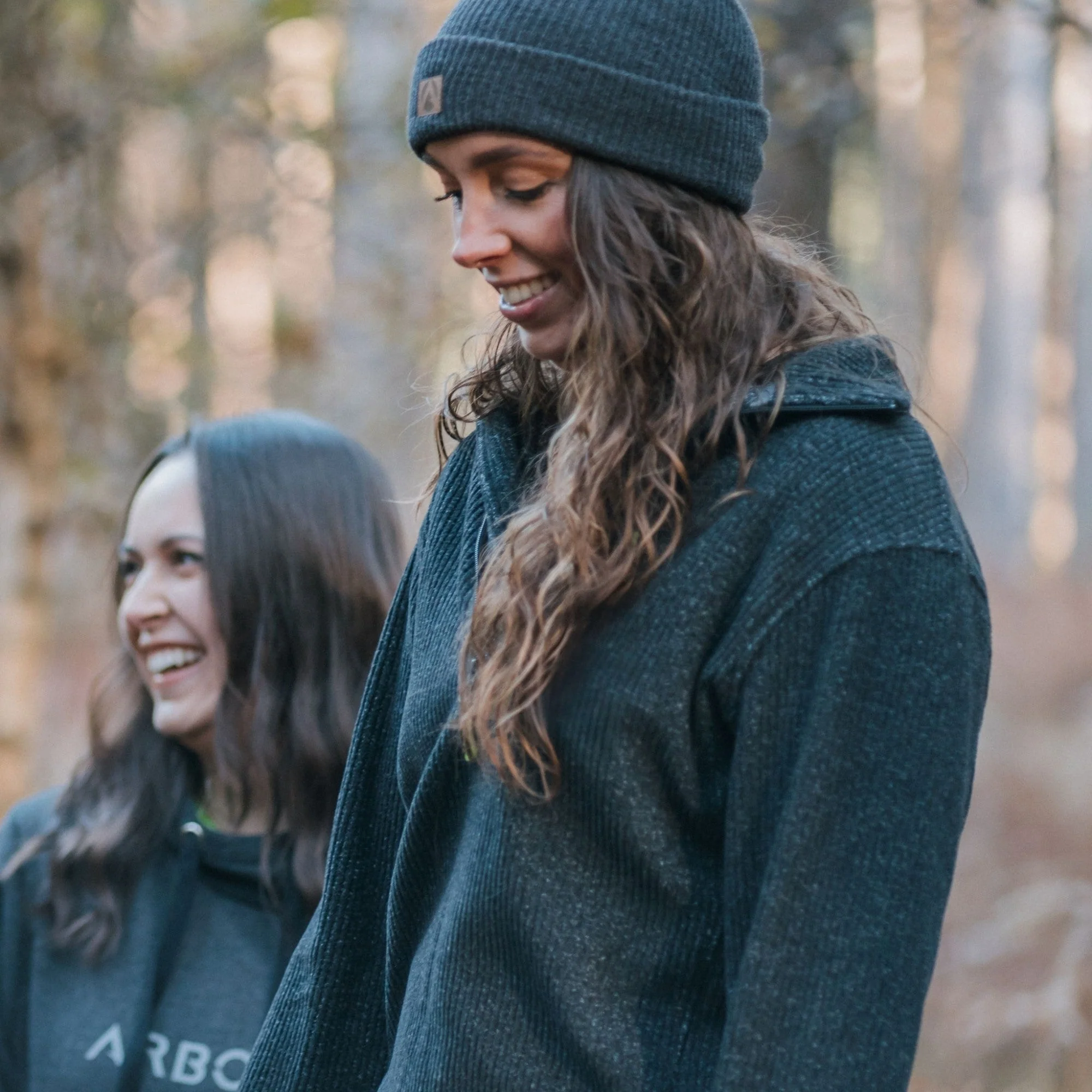 Wolf Half Zip Warm Sweater Olive - Image 10